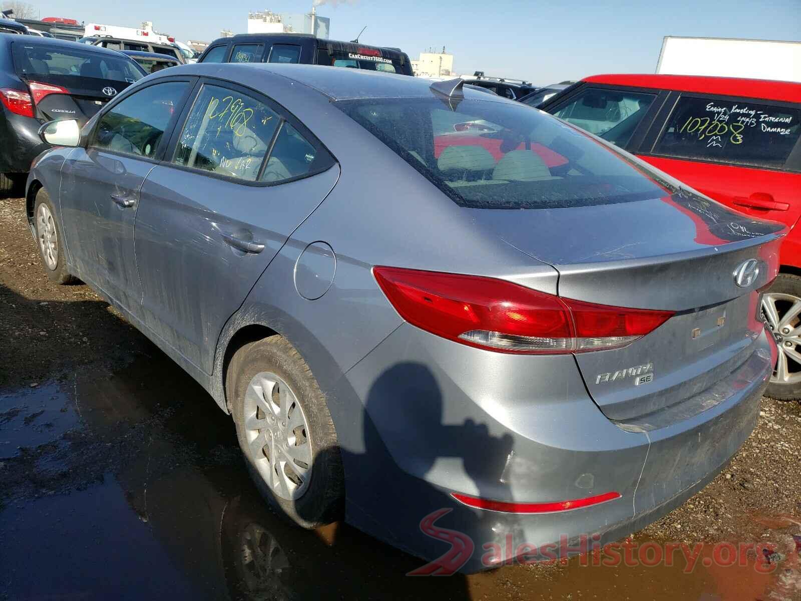 5NPD74LF5HH181731 2017 HYUNDAI ELANTRA