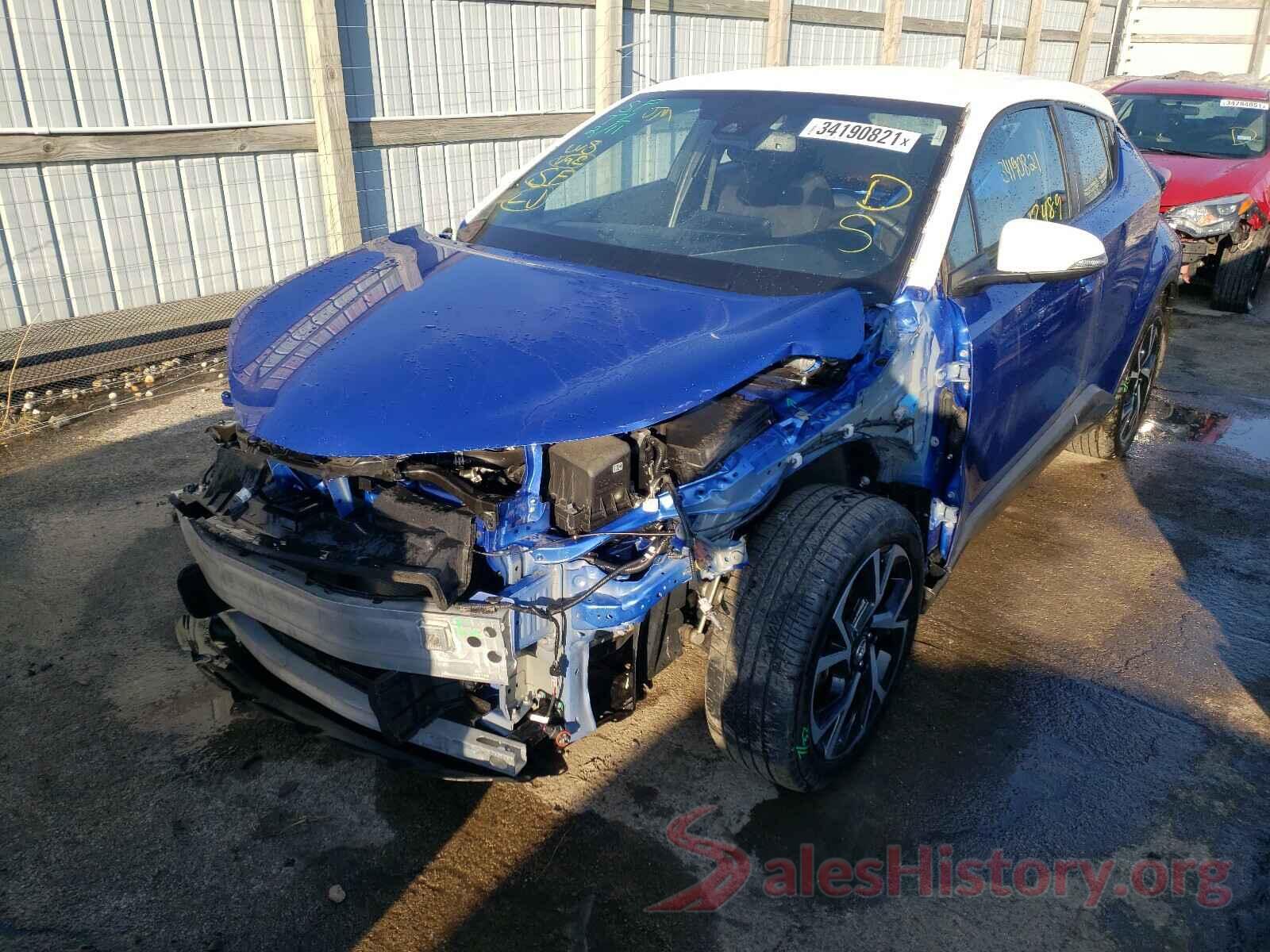 NMTKHMBX0JR061588 2018 TOYOTA C-HR