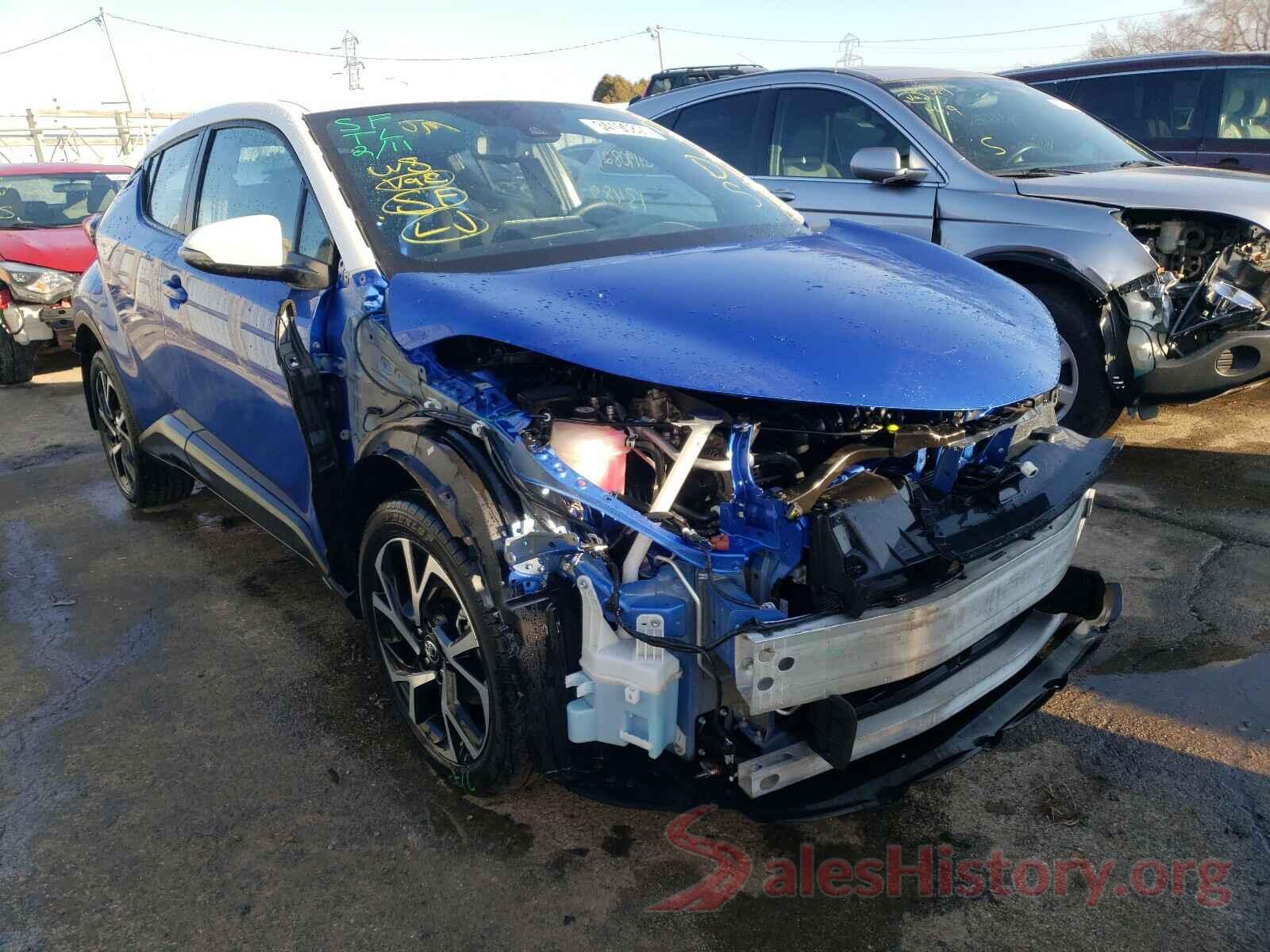 NMTKHMBX0JR061588 2018 TOYOTA C-HR