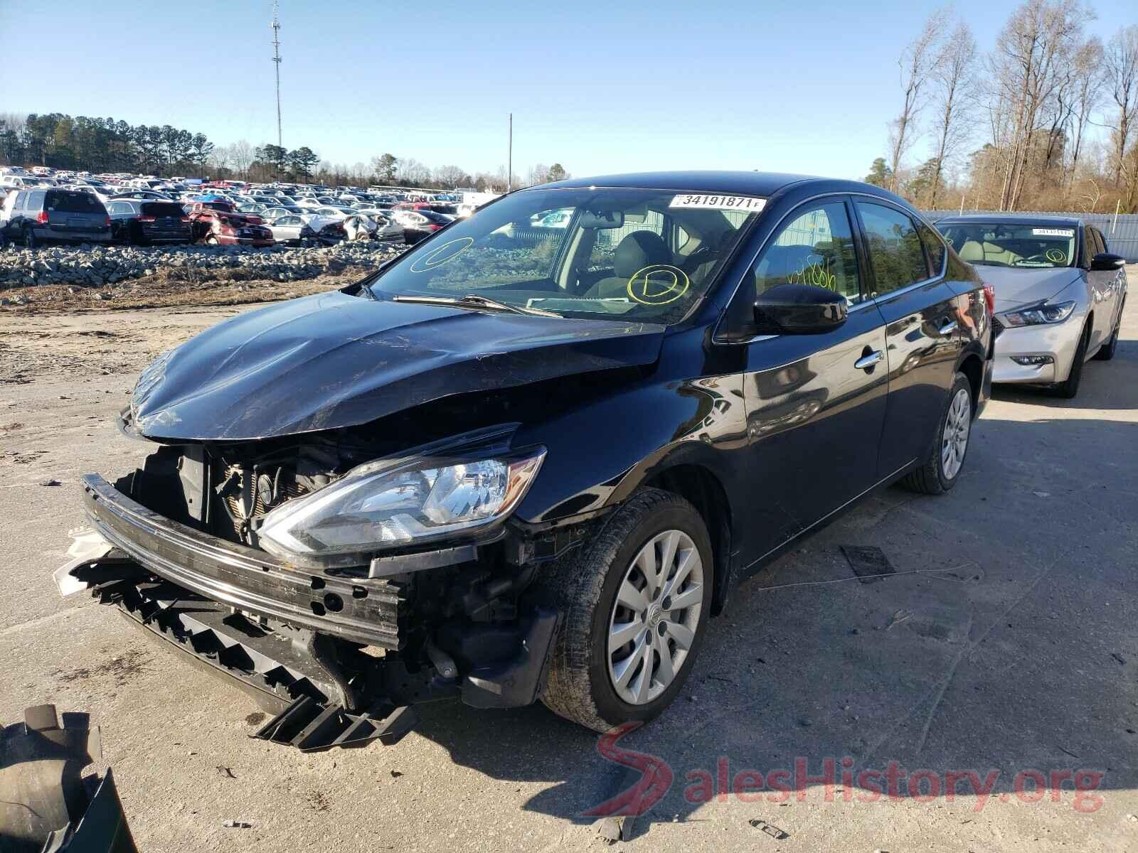 3N1AB7AP5HY367662 2017 NISSAN SENTRA