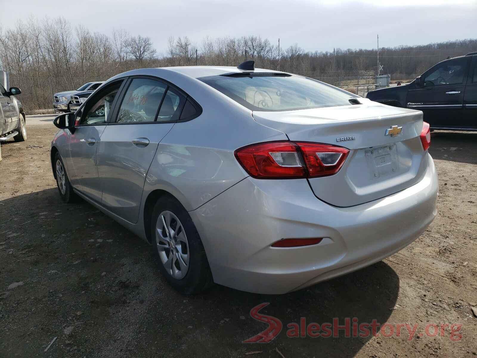 1G1BJ5SM2K7102793 2019 CHEVROLET CRUZE