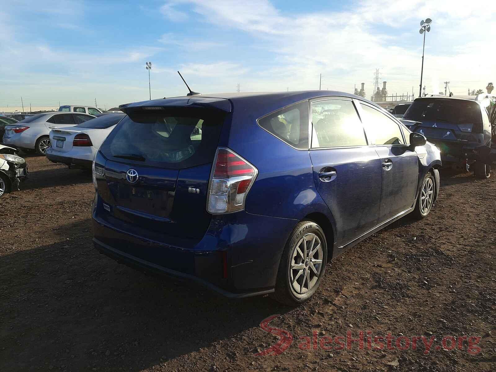 JTDZN3EU6GJ050721 2016 TOYOTA PRIUS