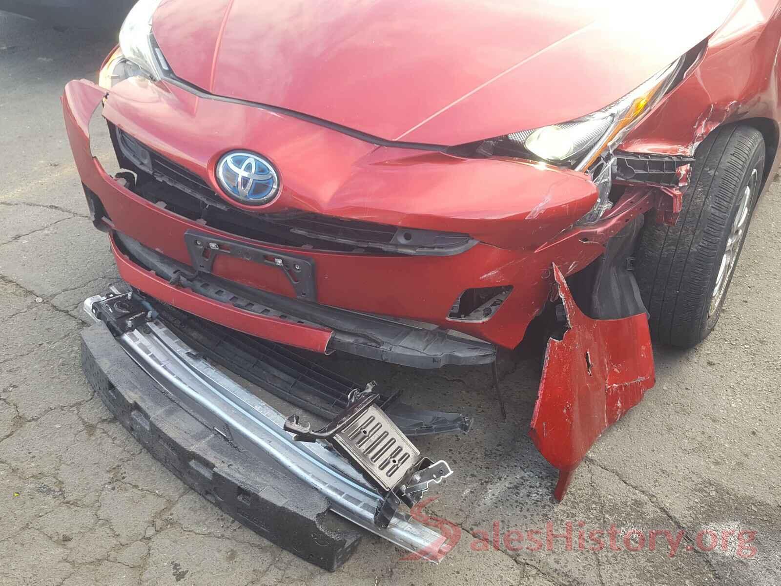 JTDKBRFU8J3585654 2018 TOYOTA PRIUS