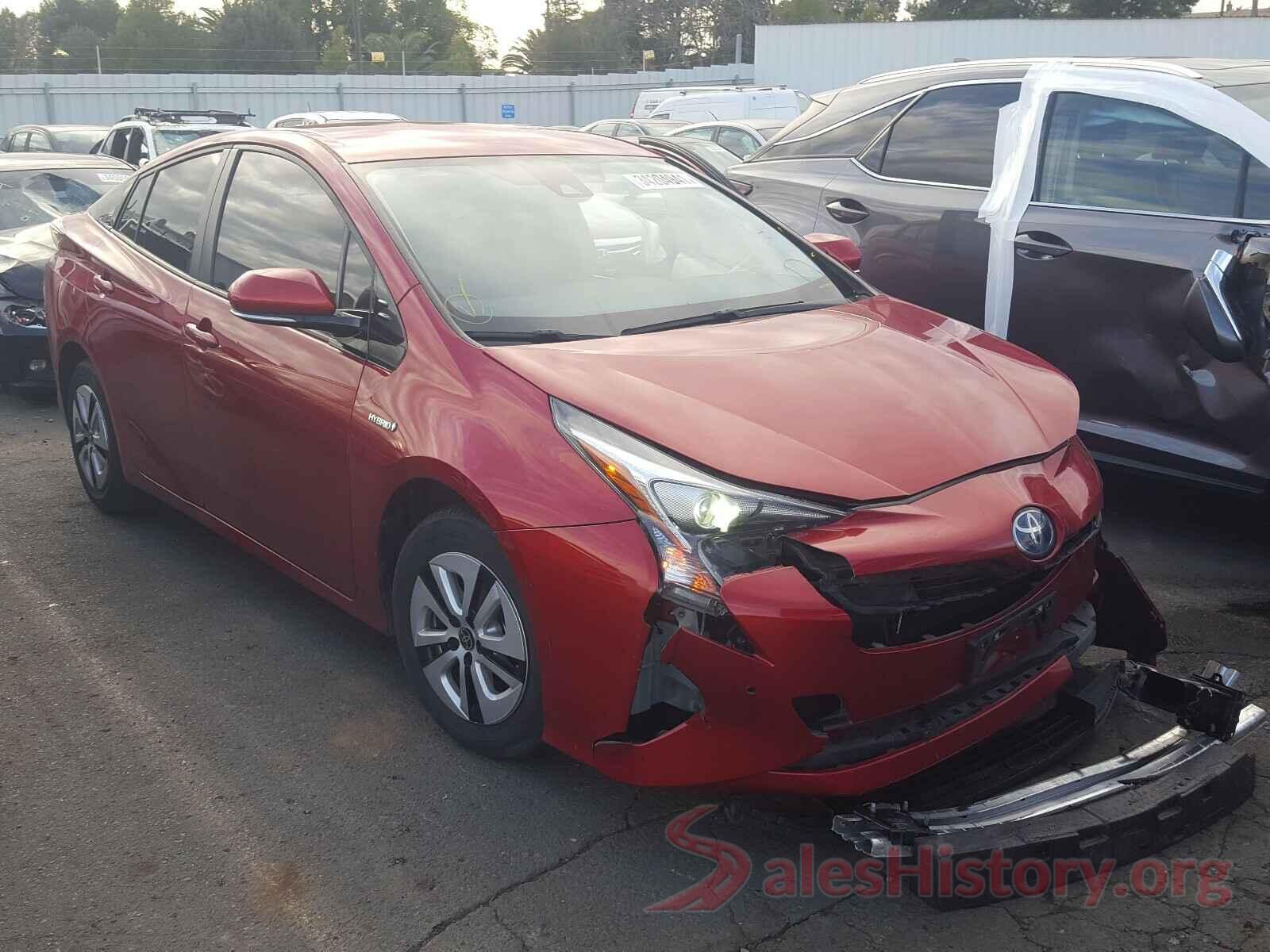 JTDKBRFU8J3585654 2018 TOYOTA PRIUS