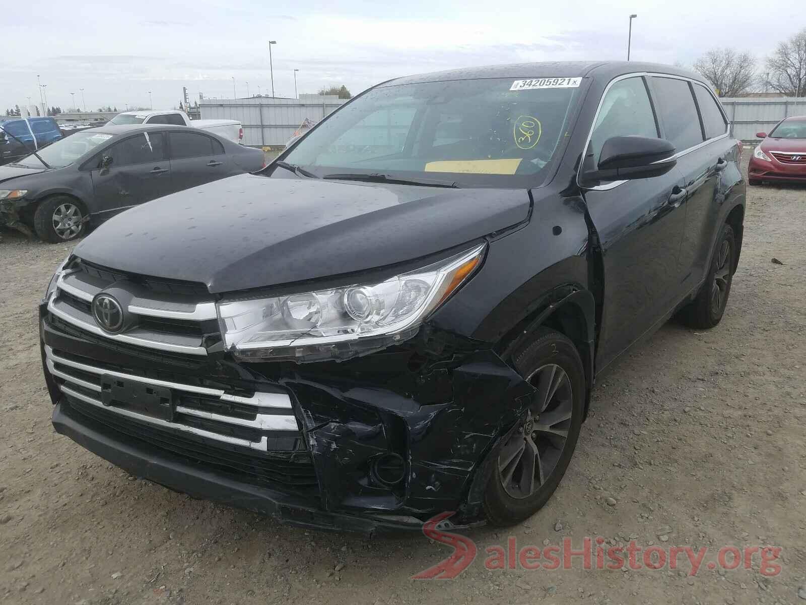 5TDBZRFH5JS874990 2018 TOYOTA HIGHLANDER