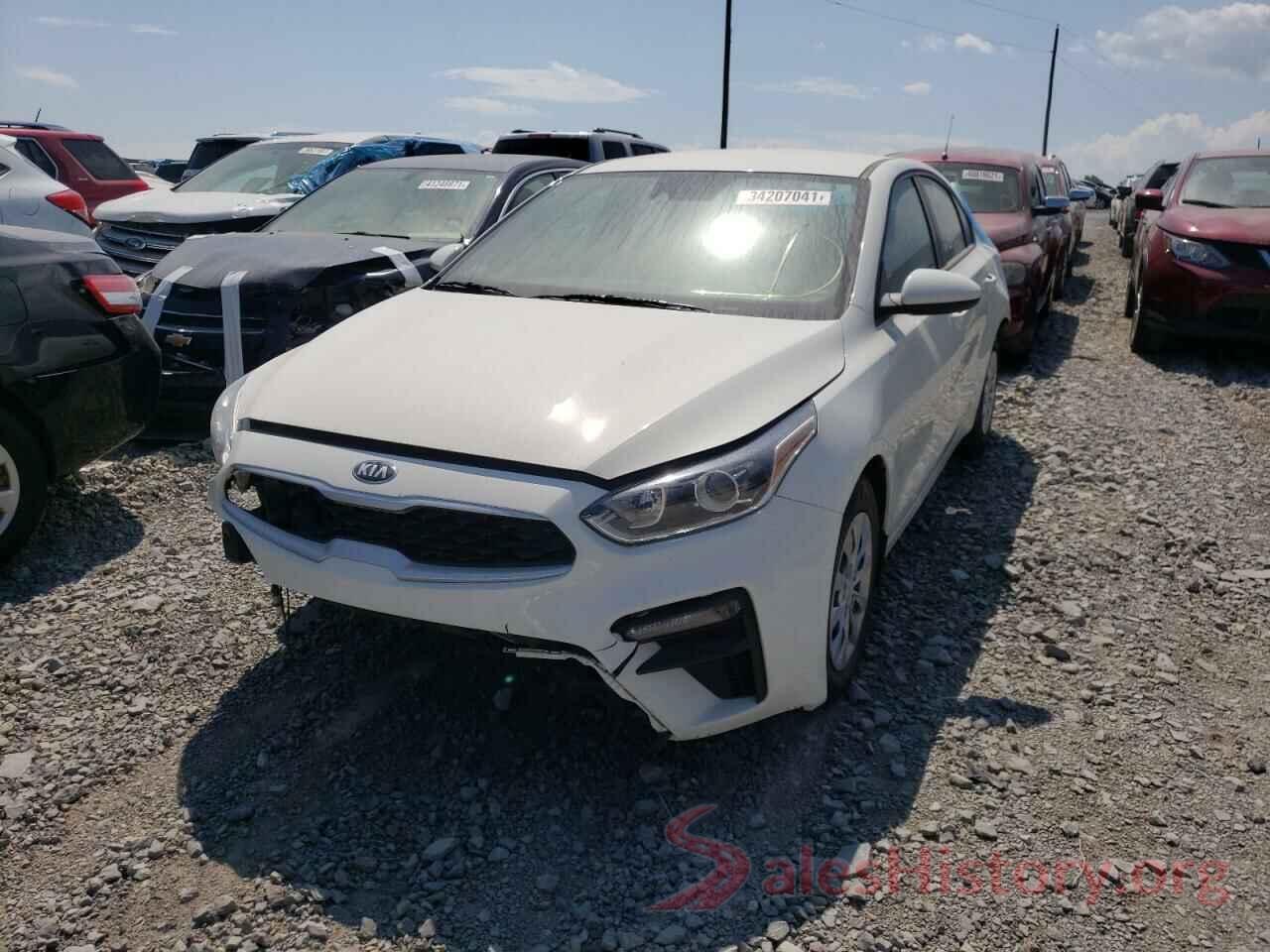 3KPF24AD4LE185405 2020 KIA FORTE