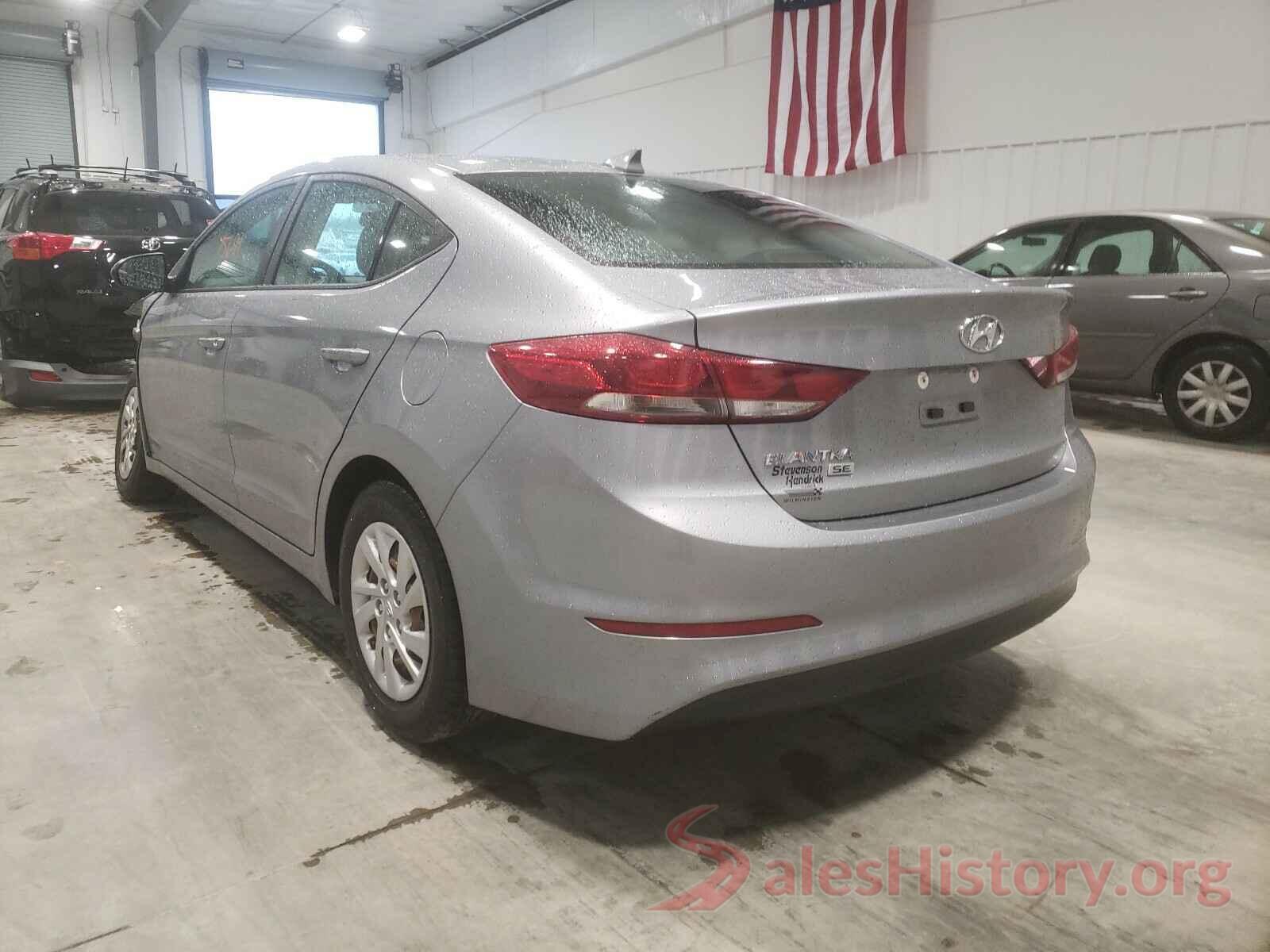 5NPD74LF0HH135126 2017 HYUNDAI ELANTRA