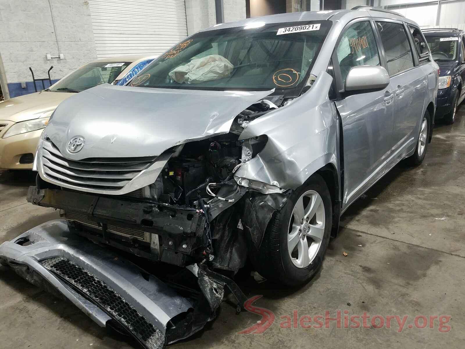 5TDKK3DC2GS700375 2016 TOYOTA SIENNA