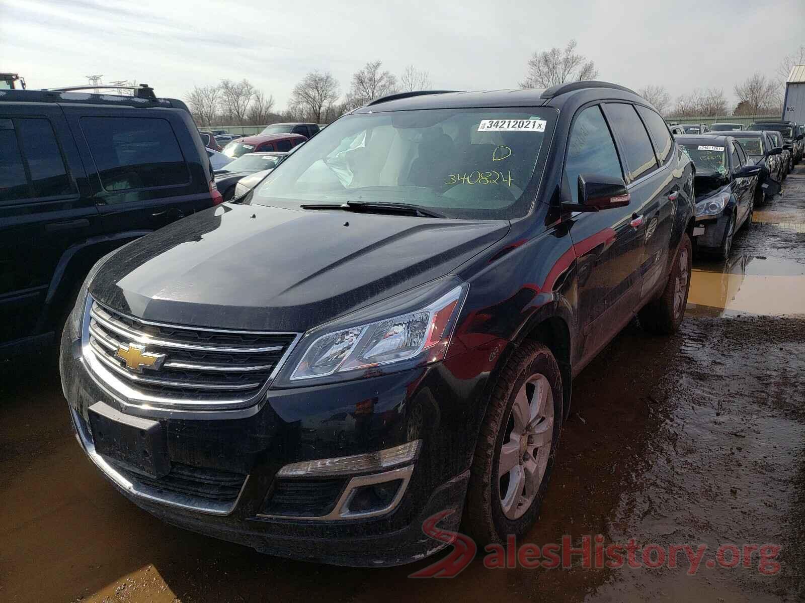 1GNKRGKD6HJ340824 2017 CHEVROLET TRAVERSE