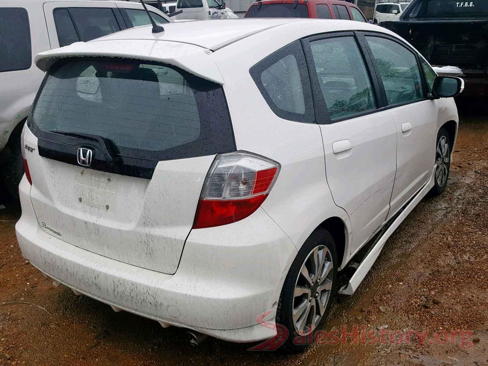 JHMGE8H50DC057459 2013 HONDA FIT SPORT