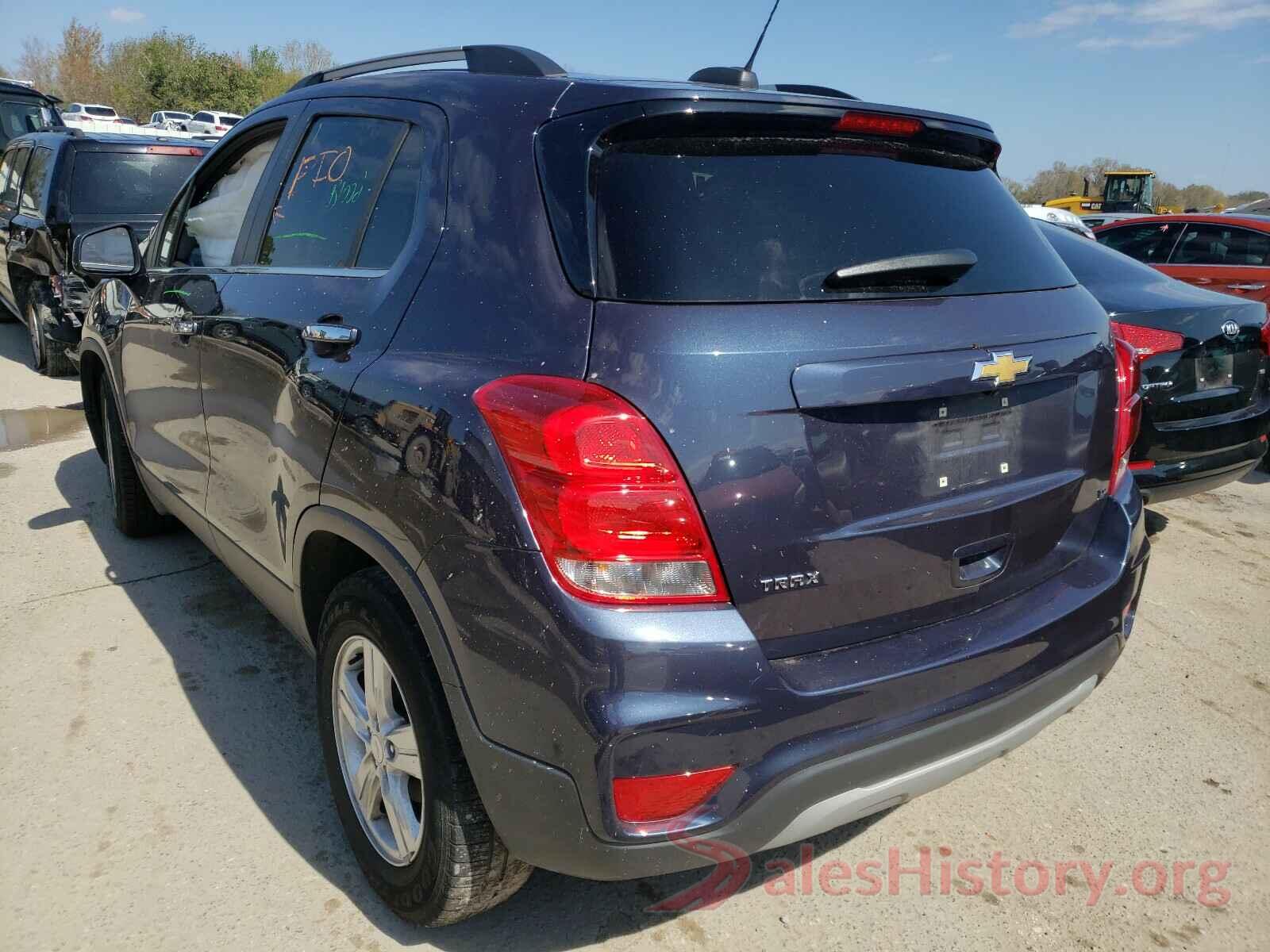 3GNCJLSB2KL138761 2019 CHEVROLET TRAX