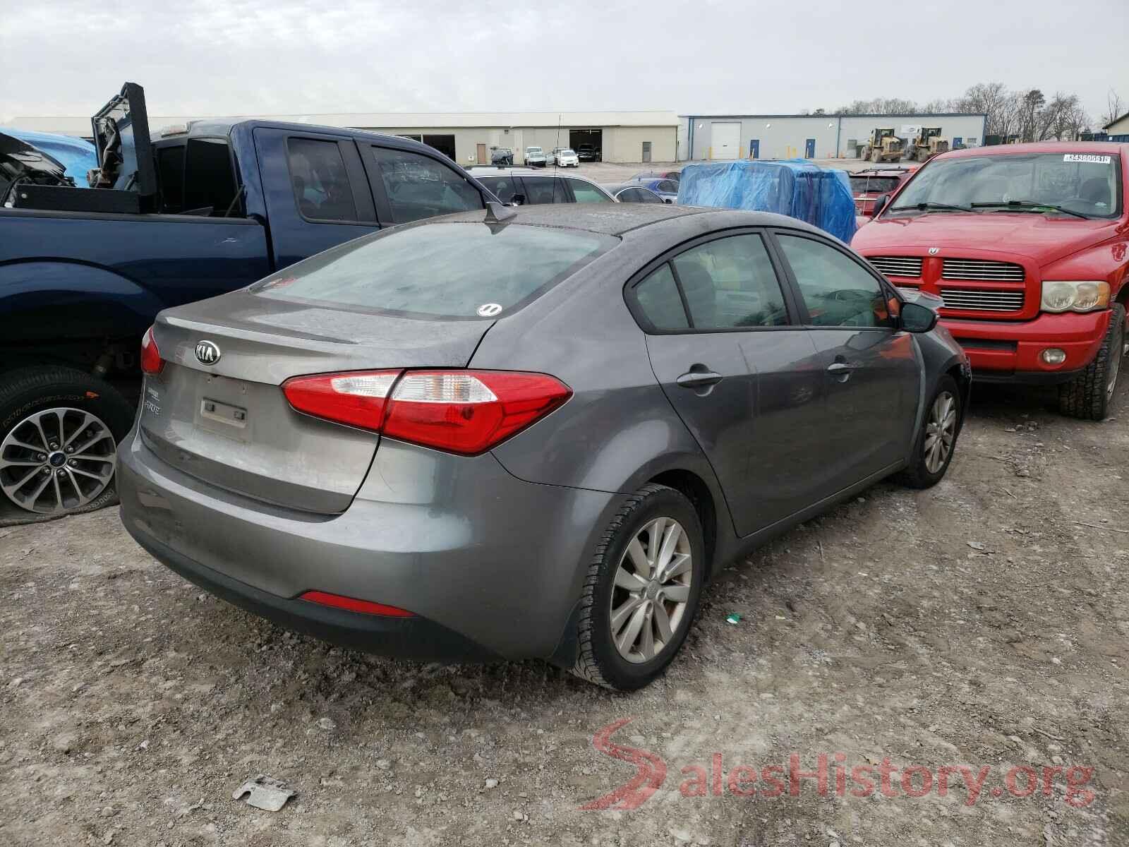 KNAFX4A61G5455997 2016 KIA FORTE