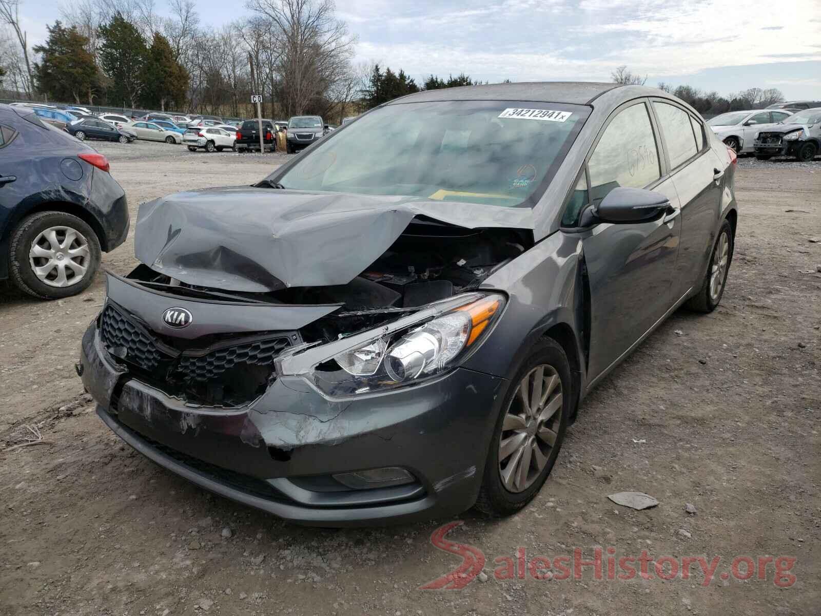 KNAFX4A61G5455997 2016 KIA FORTE