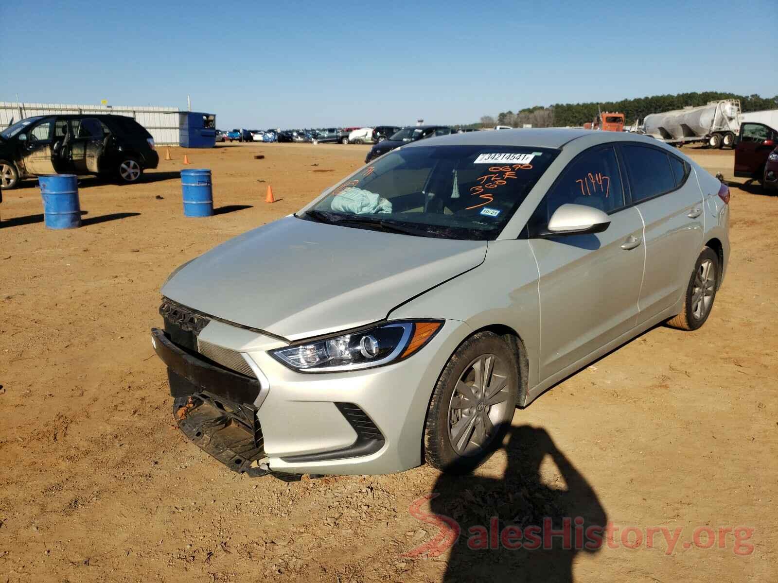 5NPD84LF3JH400690 2018 HYUNDAI ELANTRA