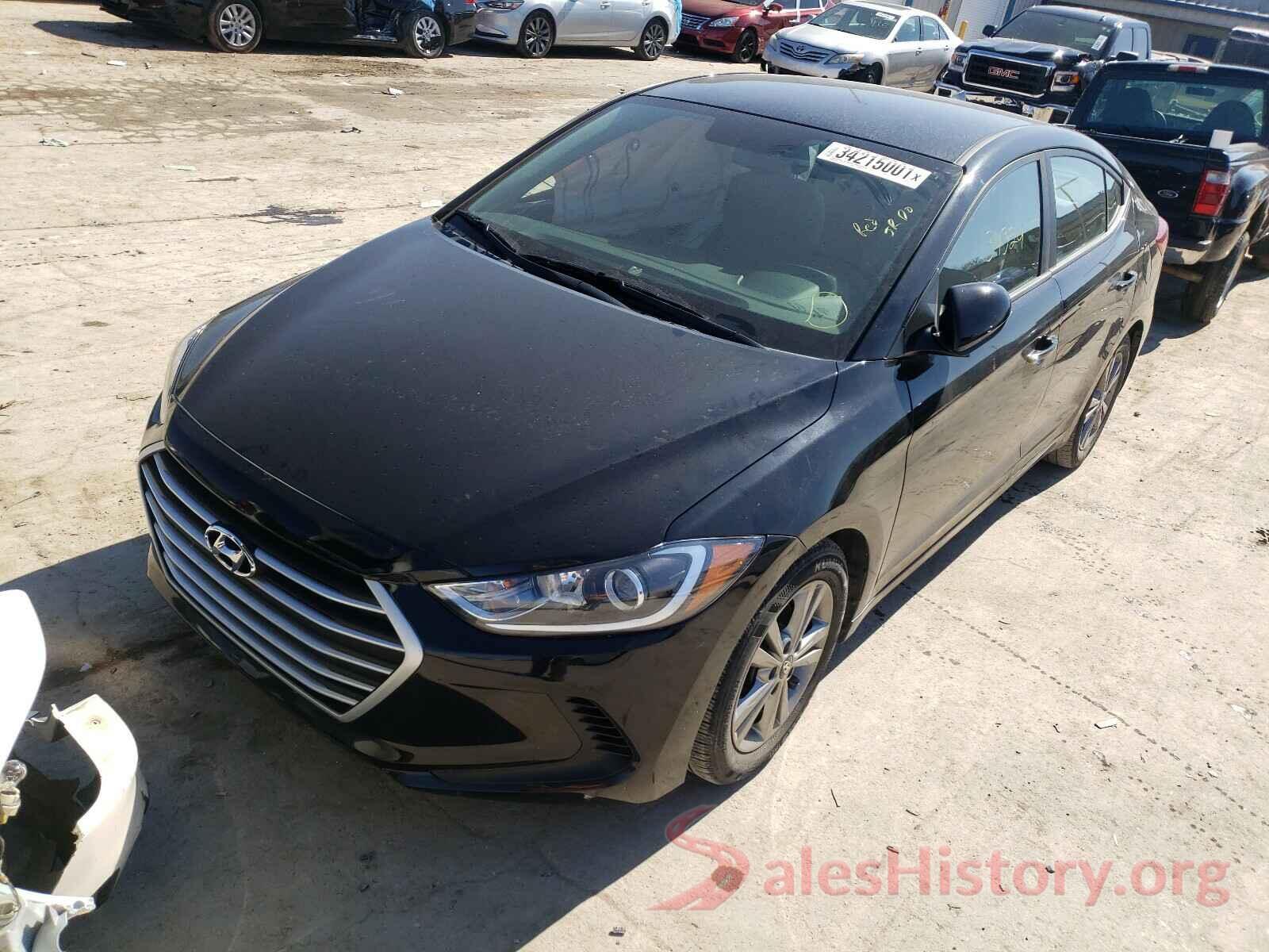 KMHD84LF1HU245892 2017 HYUNDAI ELANTRA