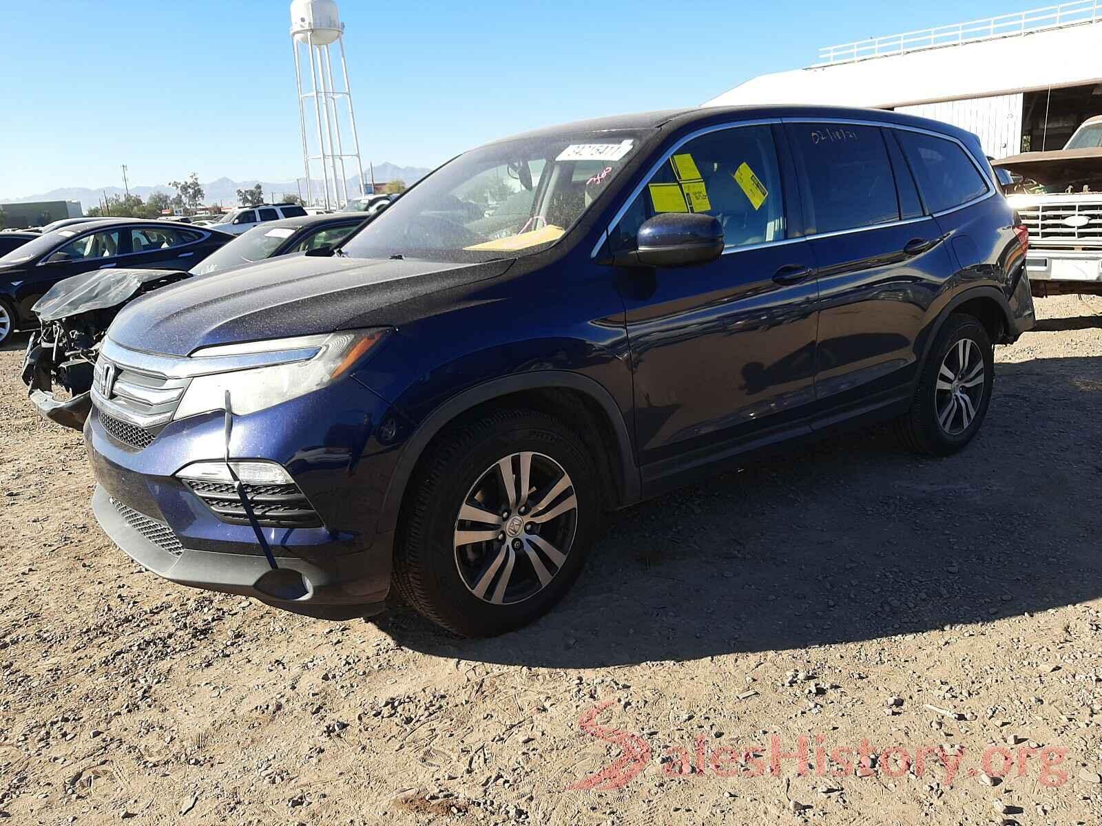 5FNYF5H70GB012497 2016 HONDA PILOT