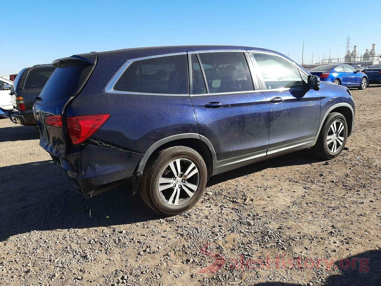 5FNYF5H70GB012497 2016 HONDA PILOT