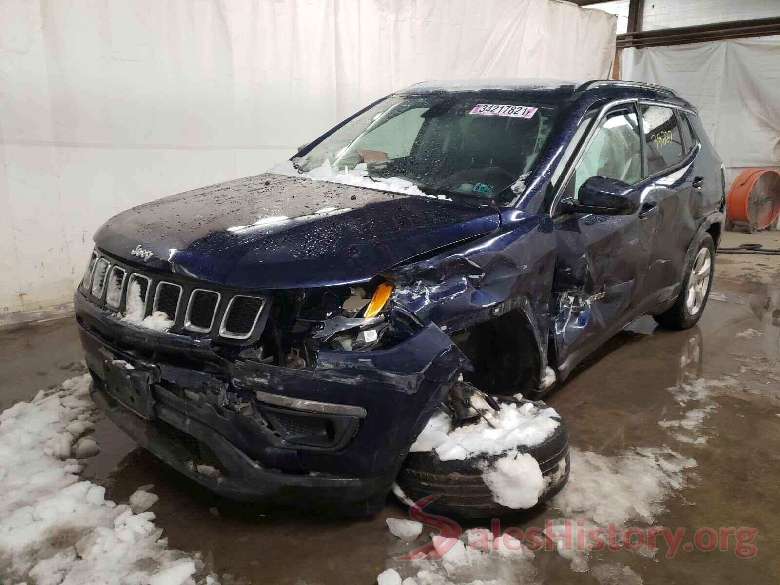 3C4NJDBB1HT645666 2017 JEEP COMPASS