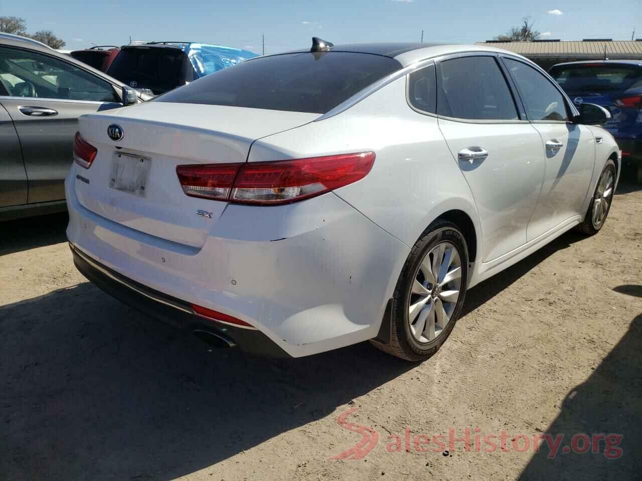 5XXGU4L34GG105567 2016 KIA OPTIMA