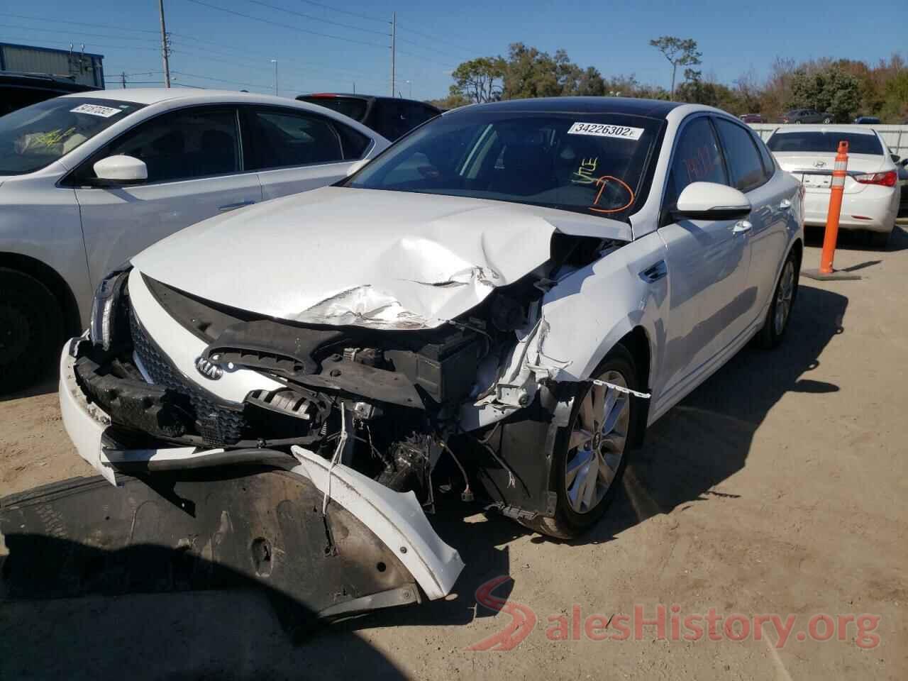 5XXGU4L34GG105567 2016 KIA OPTIMA