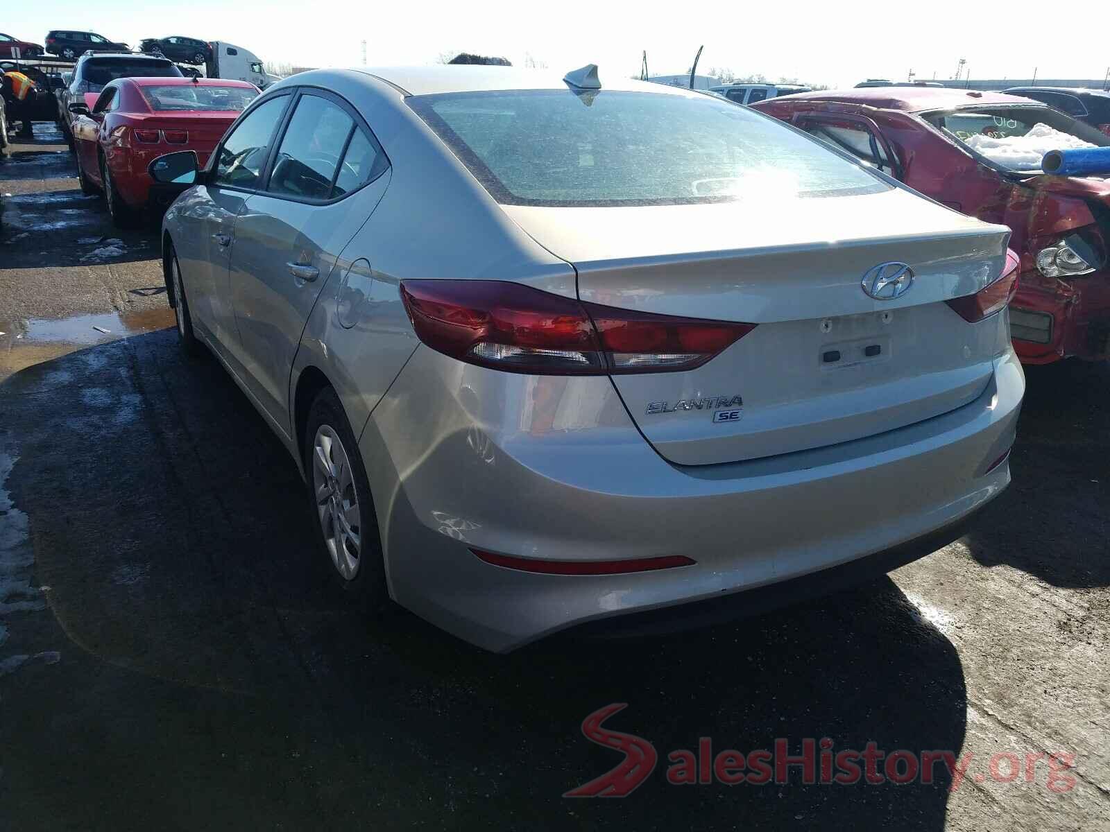 5NPD74LF0HH171091 2017 HYUNDAI ELANTRA