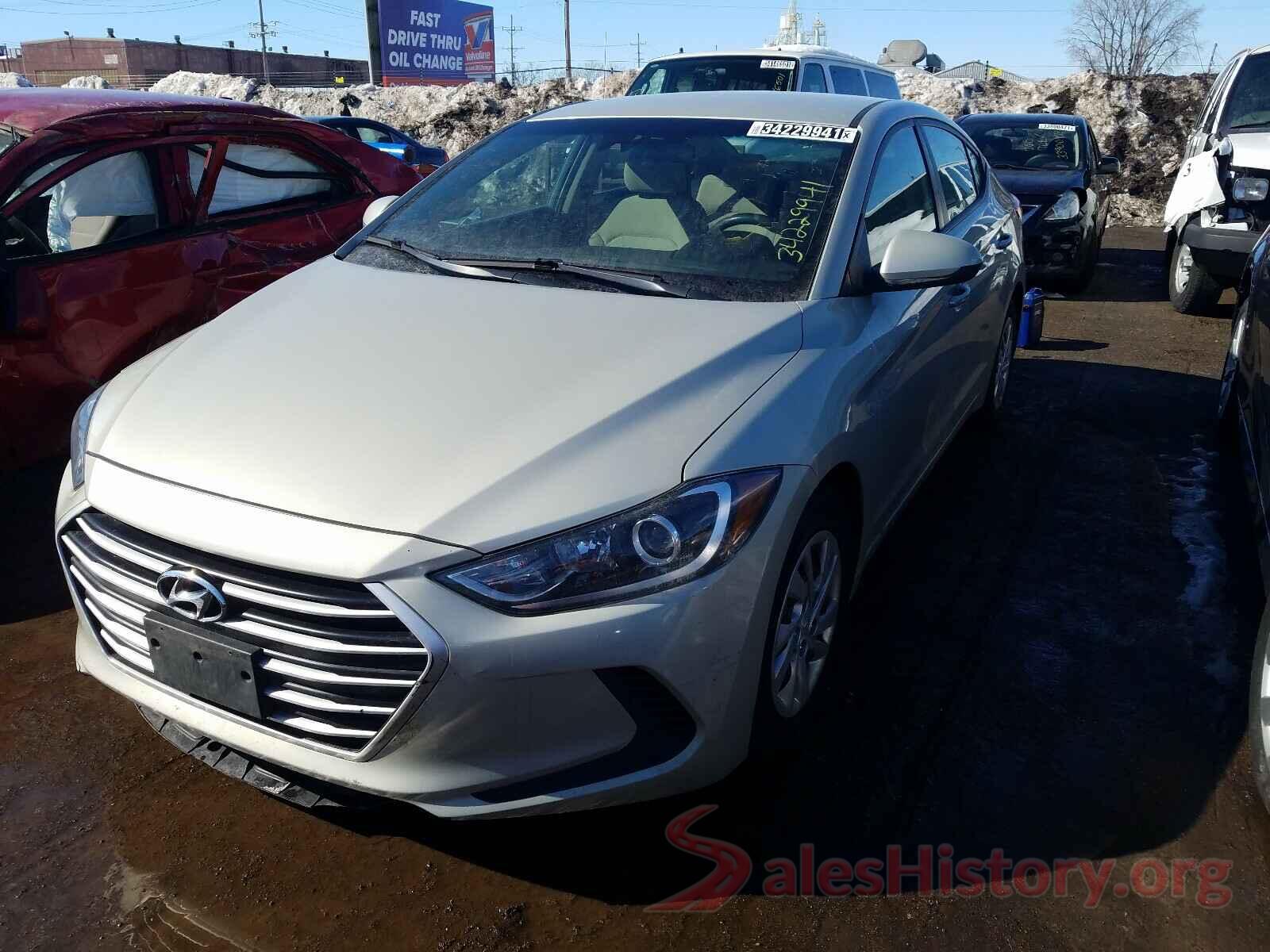 5NPD74LF0HH171091 2017 HYUNDAI ELANTRA