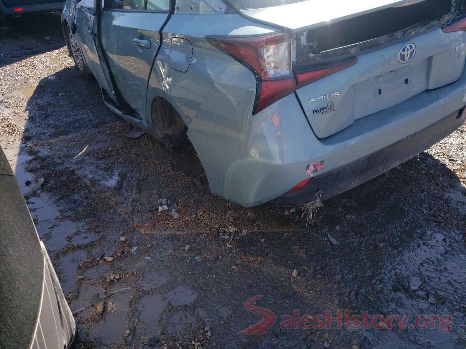 JTDKARFU5K3072754 2019 TOYOTA PRIUS