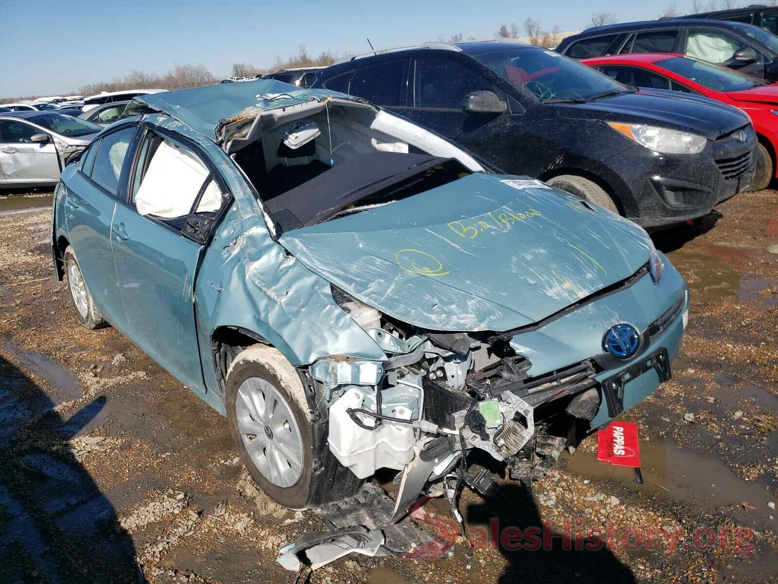 JTDKARFU5K3072754 2019 TOYOTA PRIUS