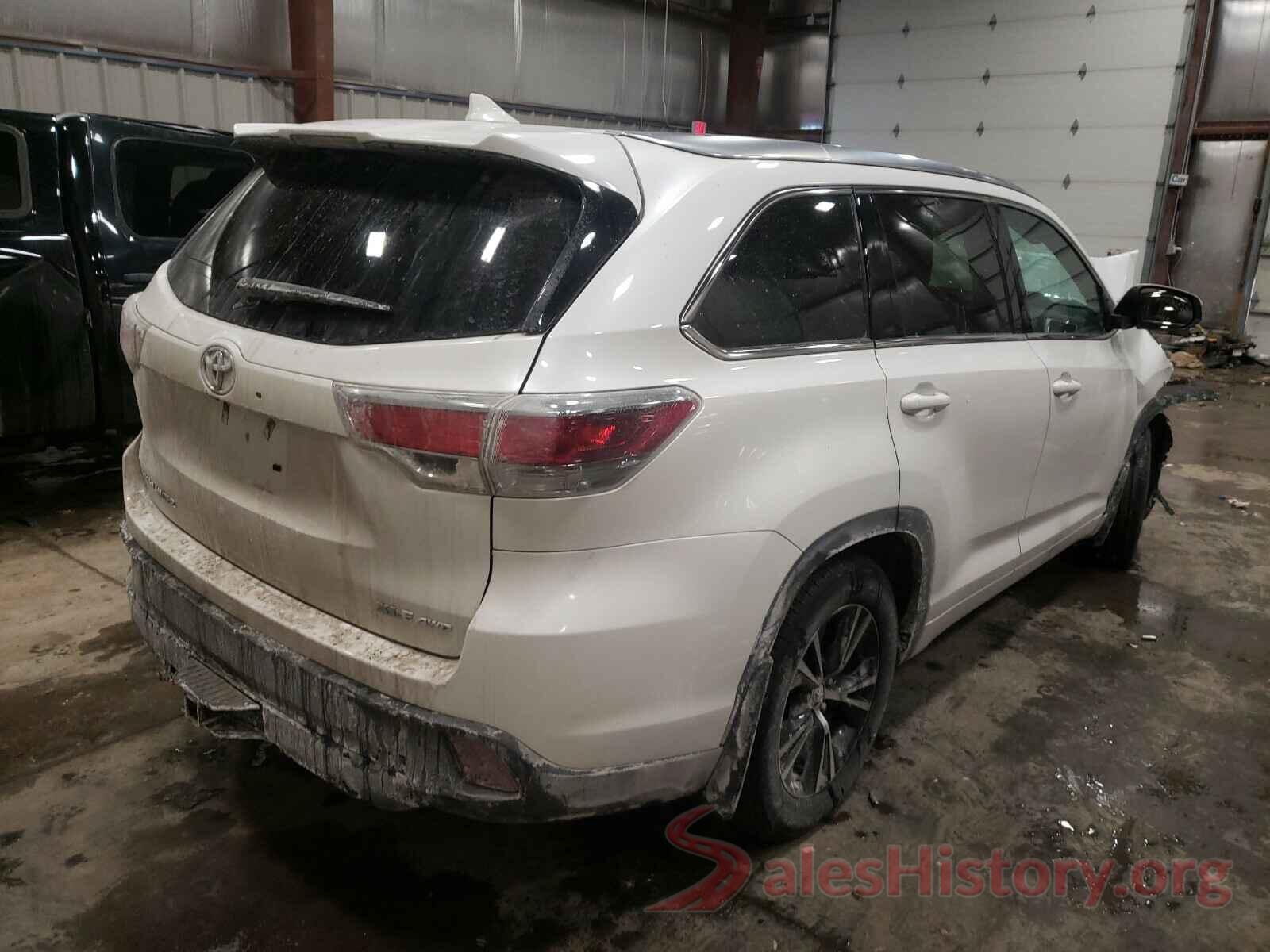 5TDJKRFH4GS336659 2016 TOYOTA HIGHLANDER