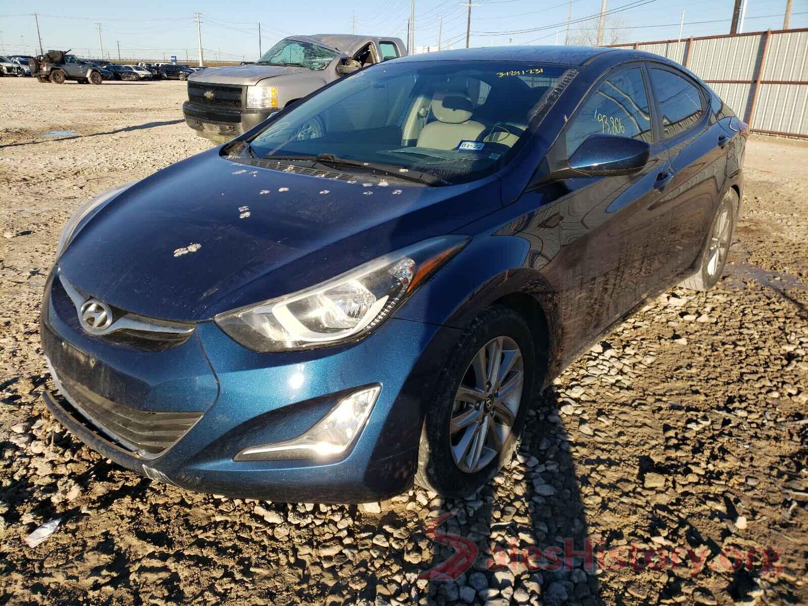 5NPDH4AE2GH710526 2016 HYUNDAI ELANTRA