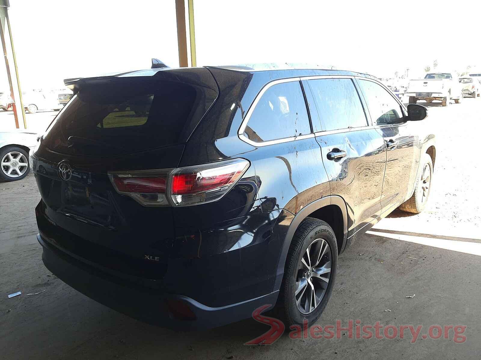 5TDKKRFH3GS137297 2016 TOYOTA HIGHLANDER