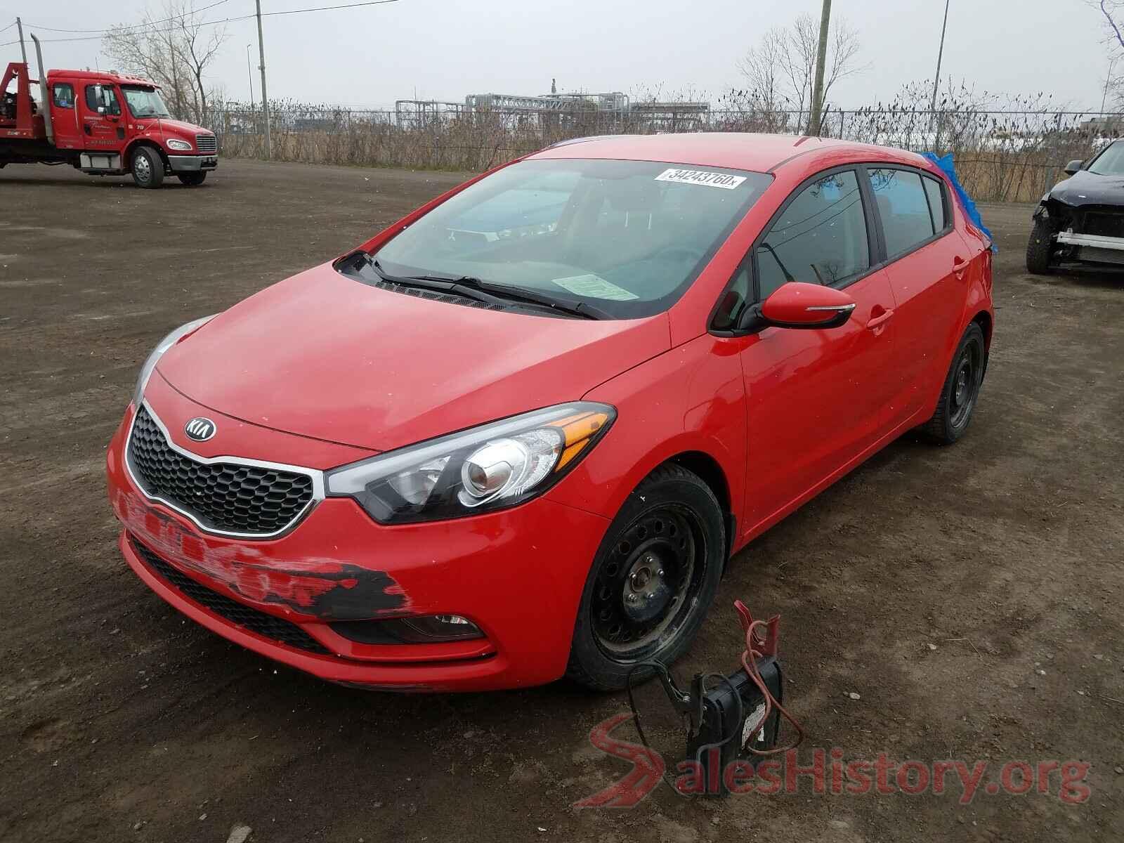 KNAFK5A8XG5660465 2016 KIA FORTE