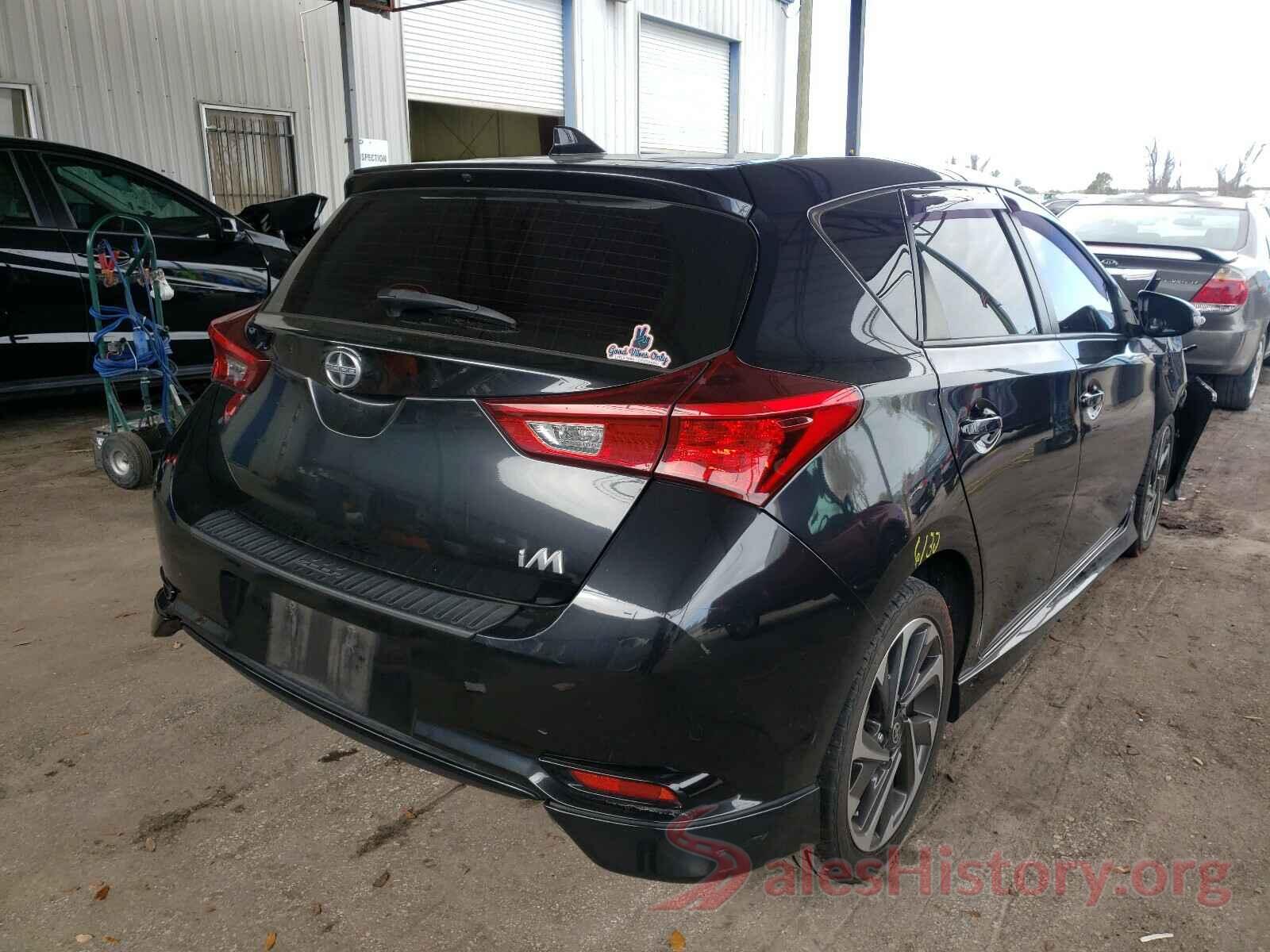 JTNKARJE8GJ508091 2016 TOYOTA SCION