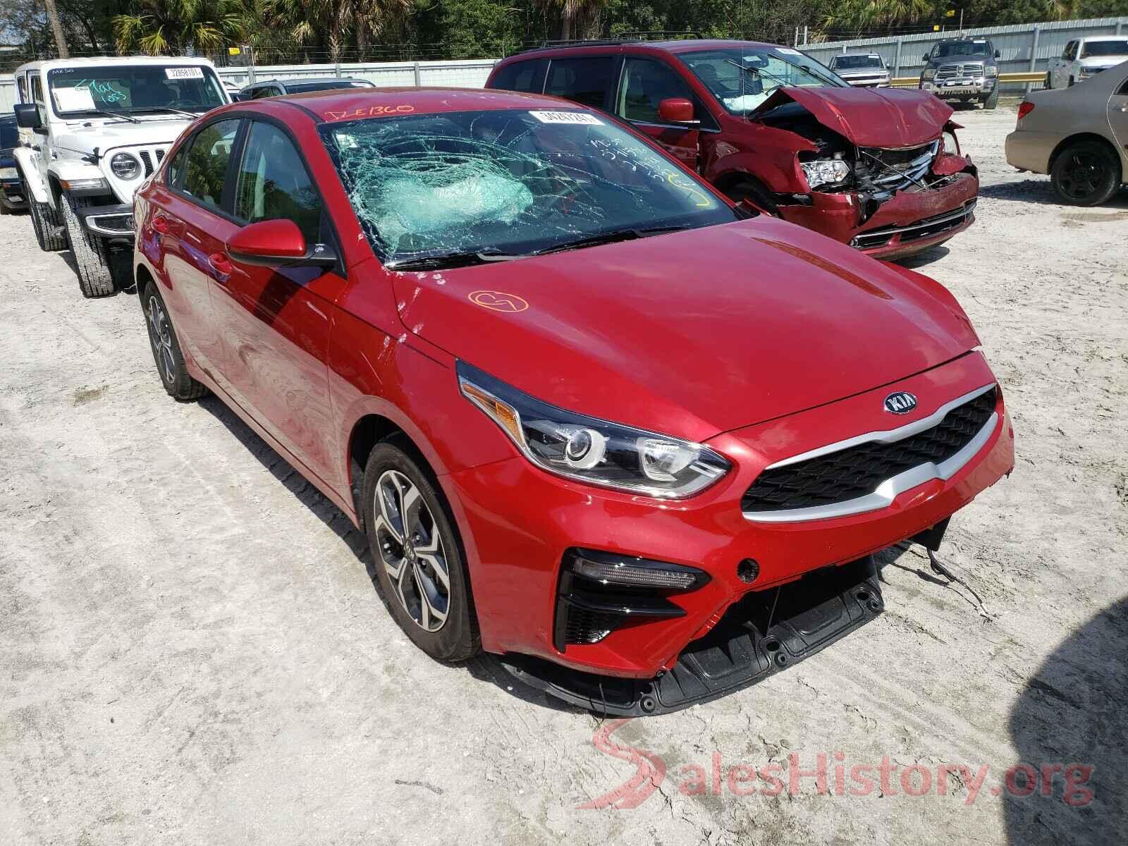 3KPF24AD2LE259758 2020 KIA FORTE