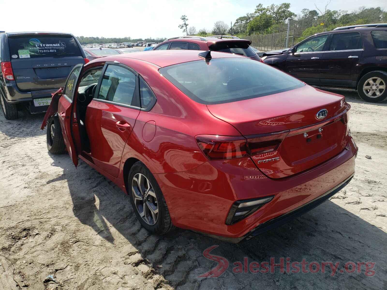 3KPF24AD2LE259758 2020 KIA FORTE