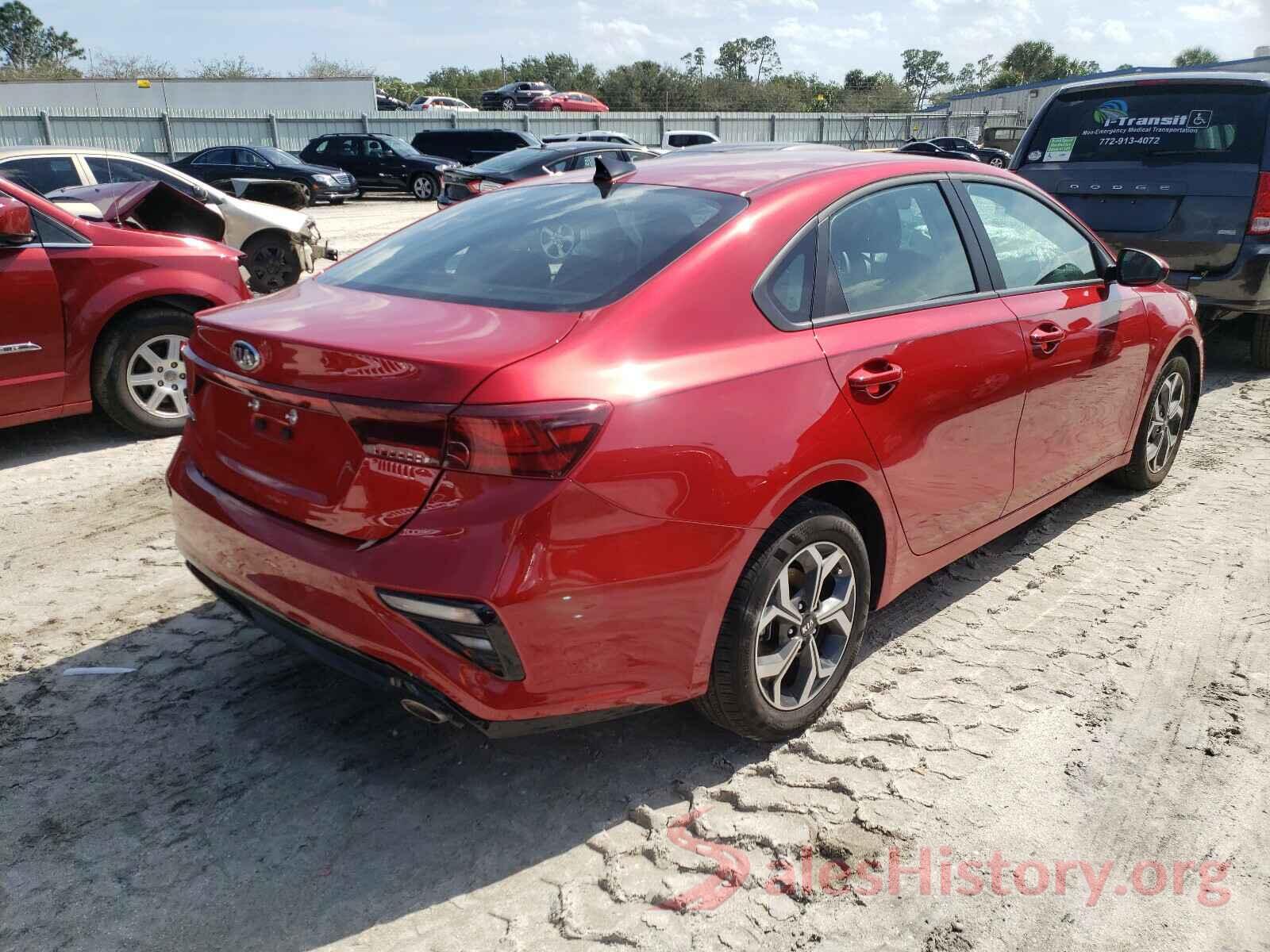 3KPF24AD2LE259758 2020 KIA FORTE