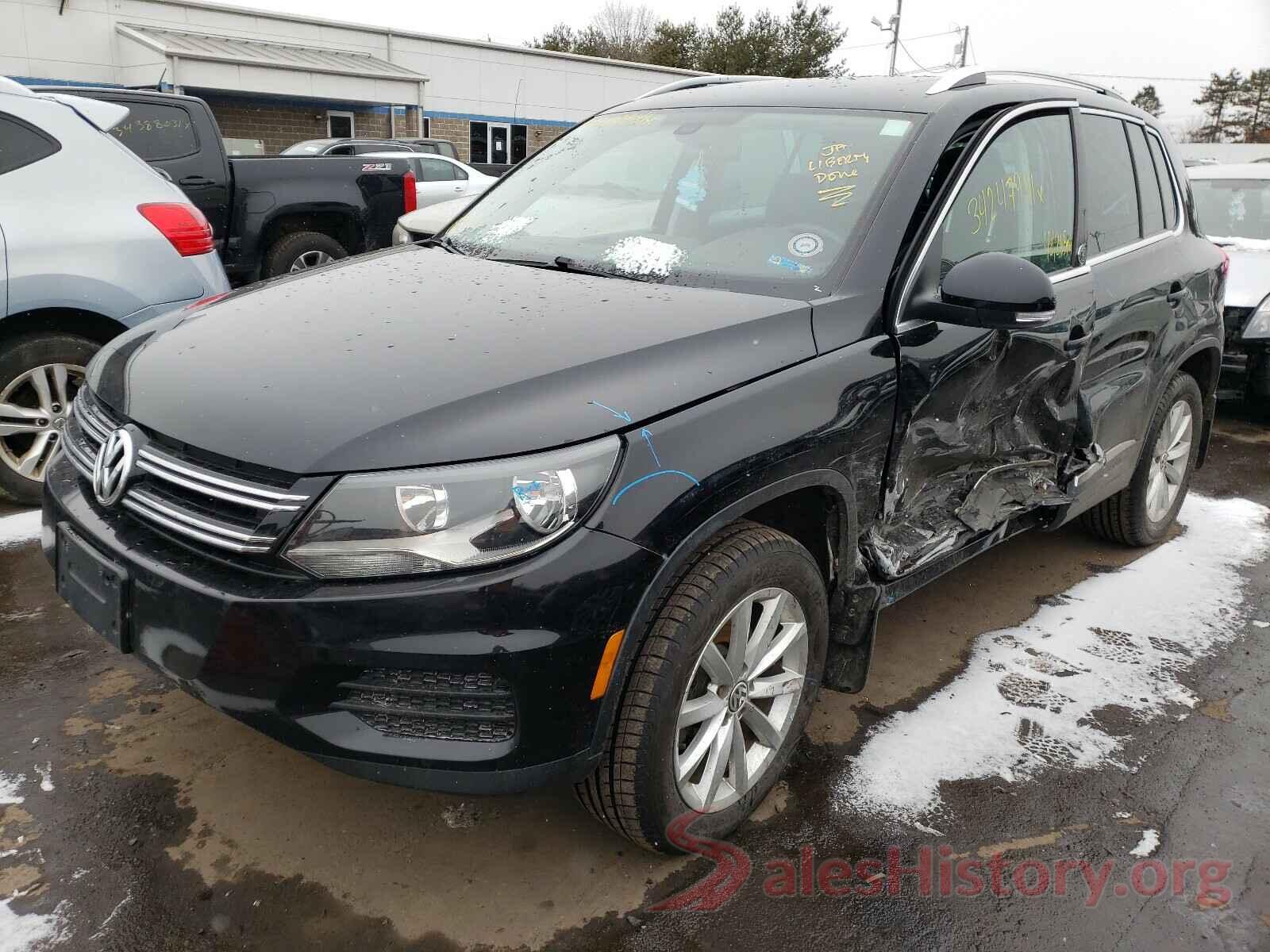 WVGSV7AXXHK009802 2017 VOLKSWAGEN TIGUAN