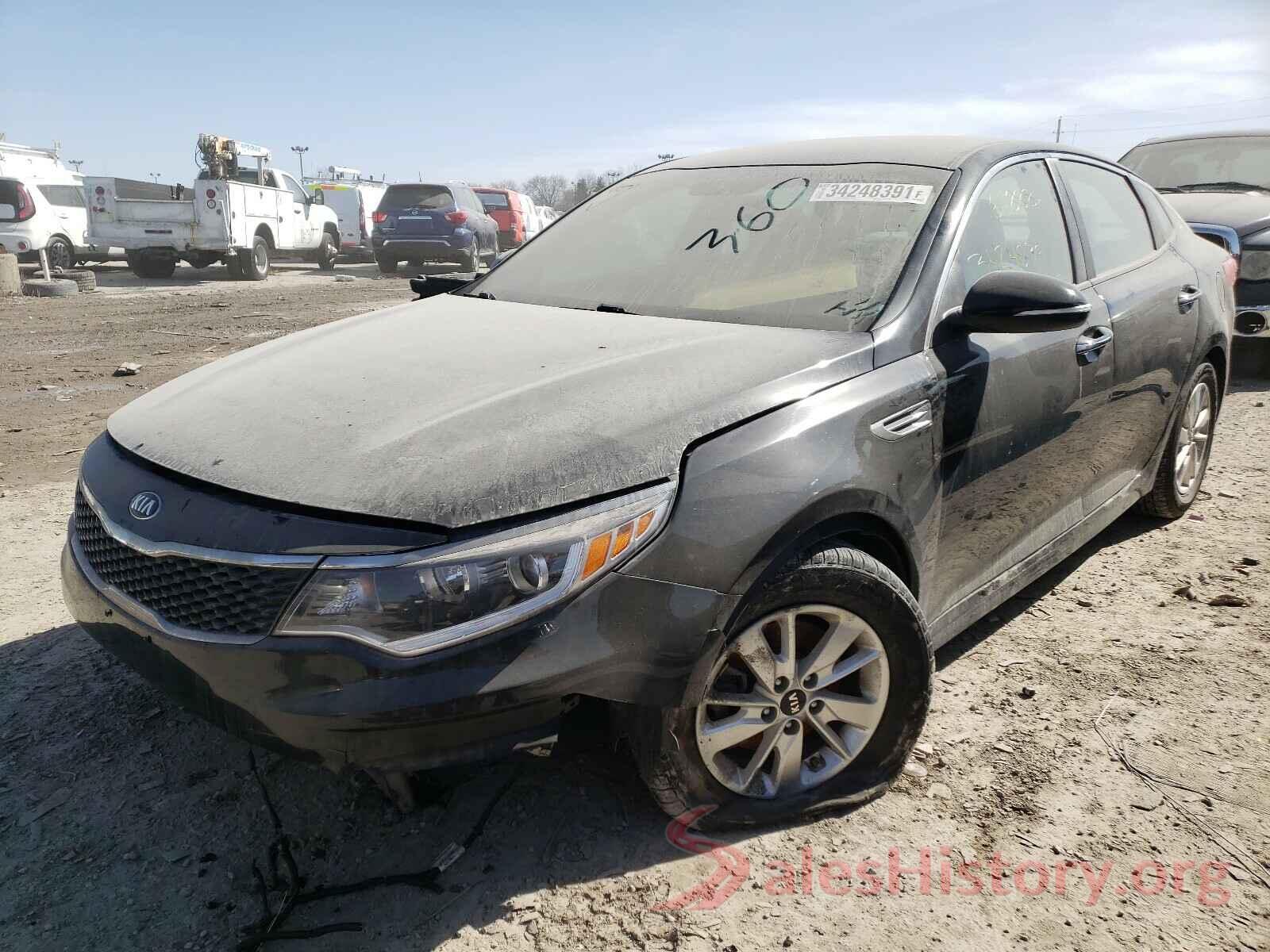 5XXGT4L3XGG039268 2016 KIA OPTIMA