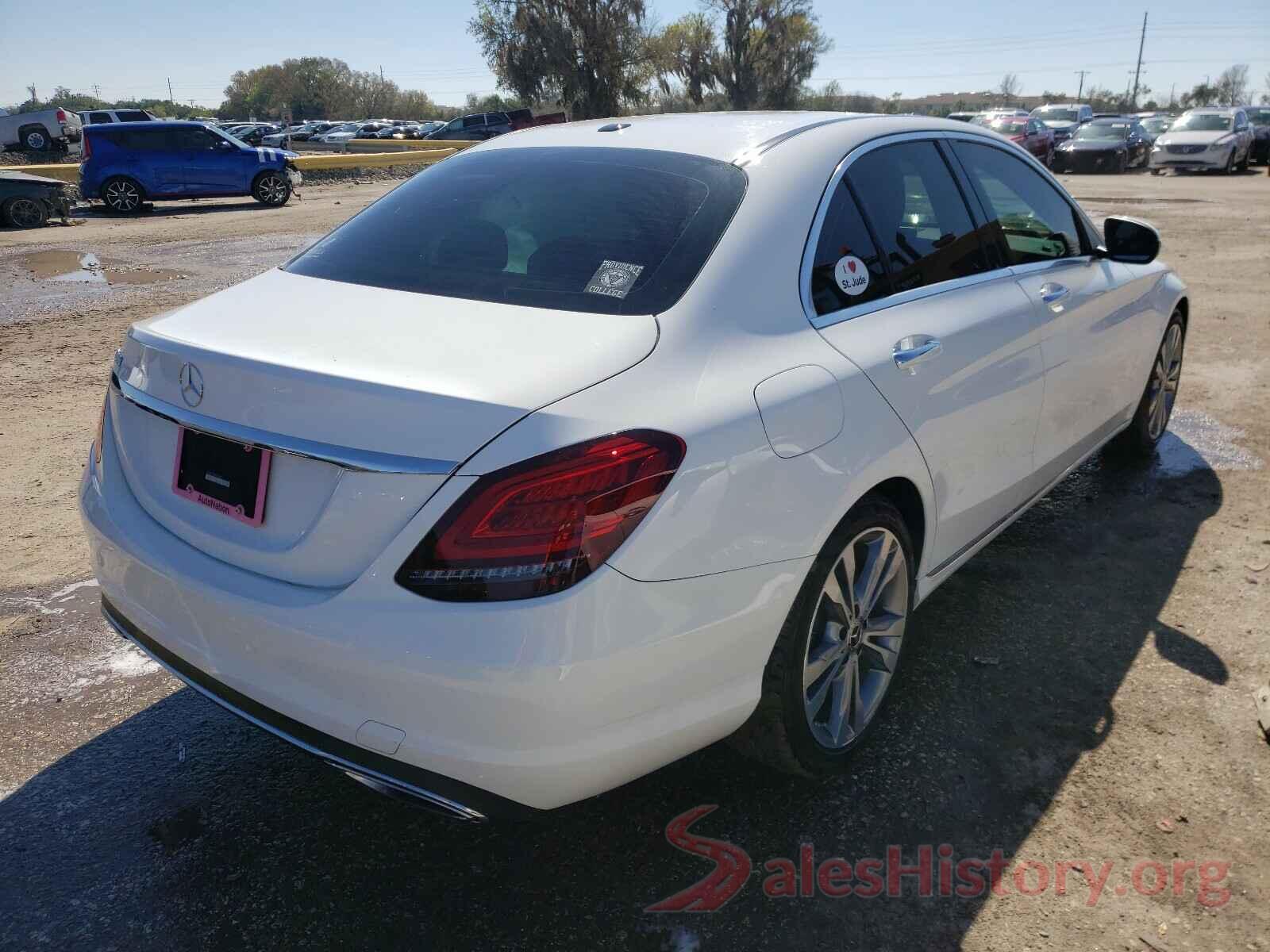 55SWF8DB9KU305003 2019 MERCEDES-BENZ C CLASS