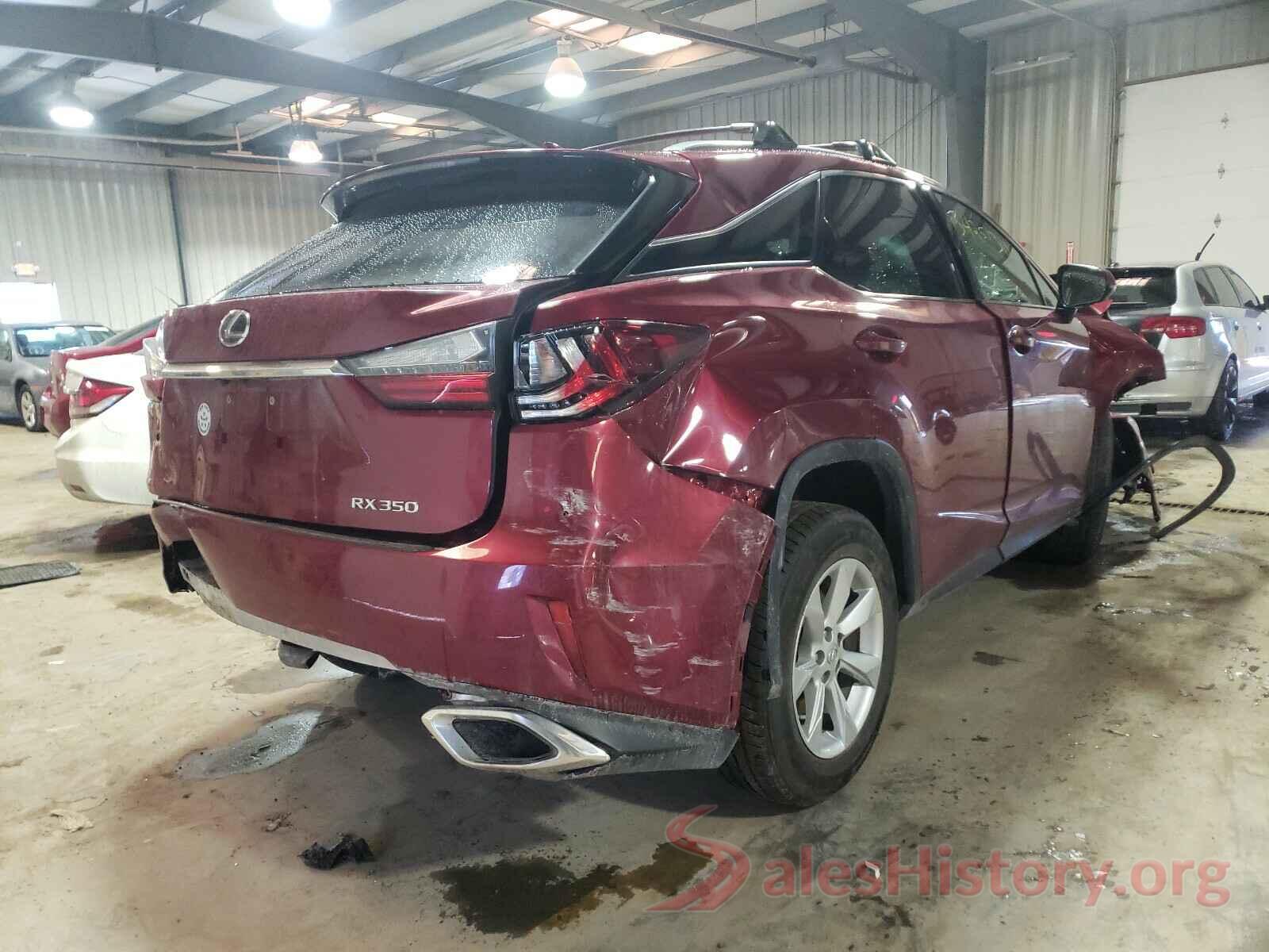 2T2BZMCA4HC127258 2017 LEXUS RX350