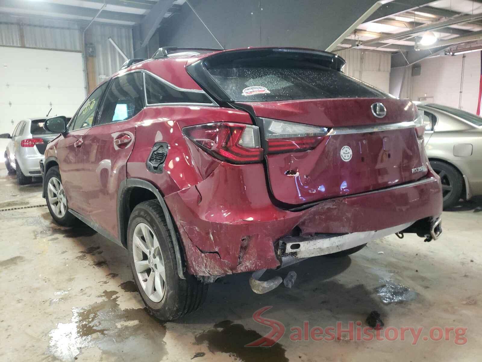 2T2BZMCA4HC127258 2017 LEXUS RX350