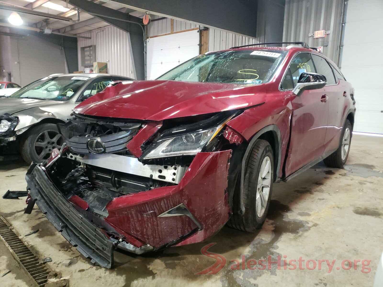 2T2BZMCA4HC127258 2017 LEXUS RX350