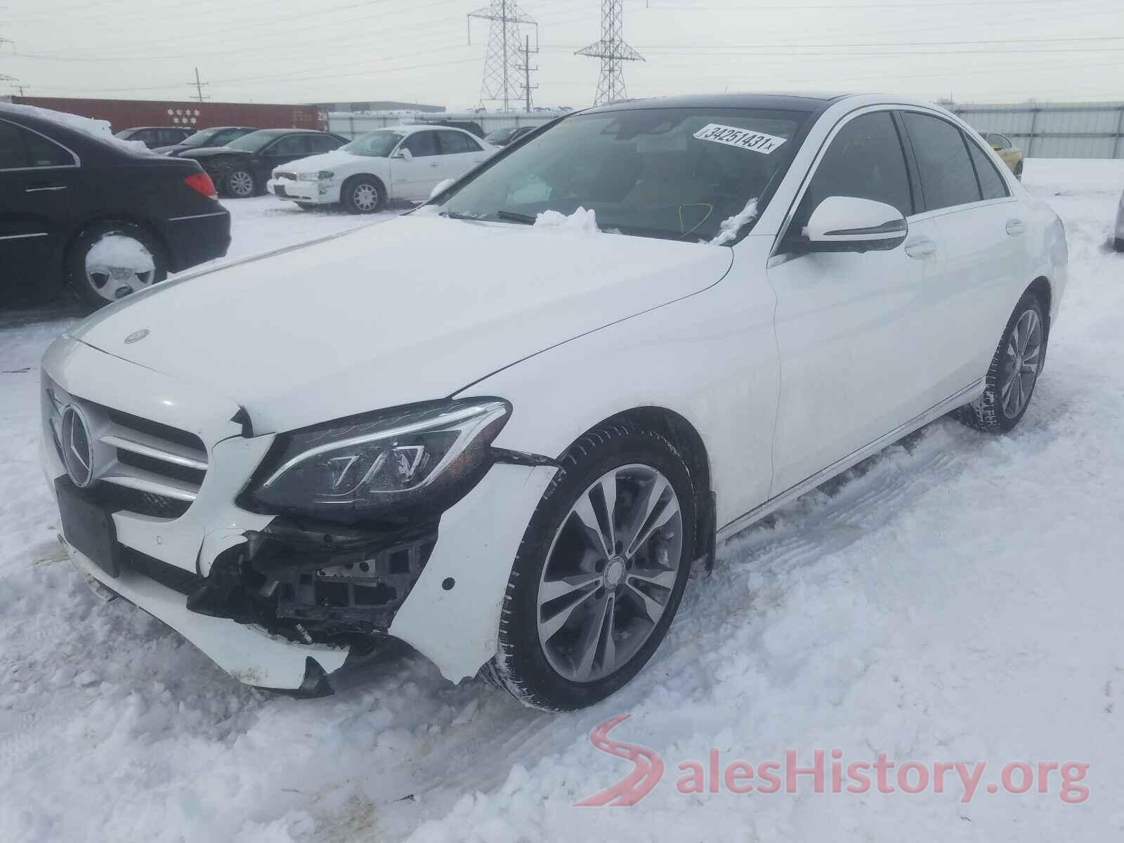 55SWF4KB6HU184631 2017 MERCEDES-BENZ C CLASS