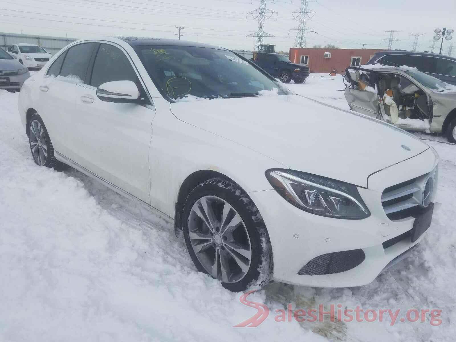 55SWF4KB6HU184631 2017 MERCEDES-BENZ C CLASS