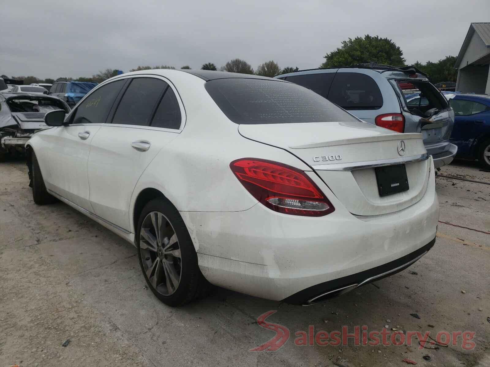 WDDWF4JB2JR390828 2018 MERCEDES-BENZ C CLASS