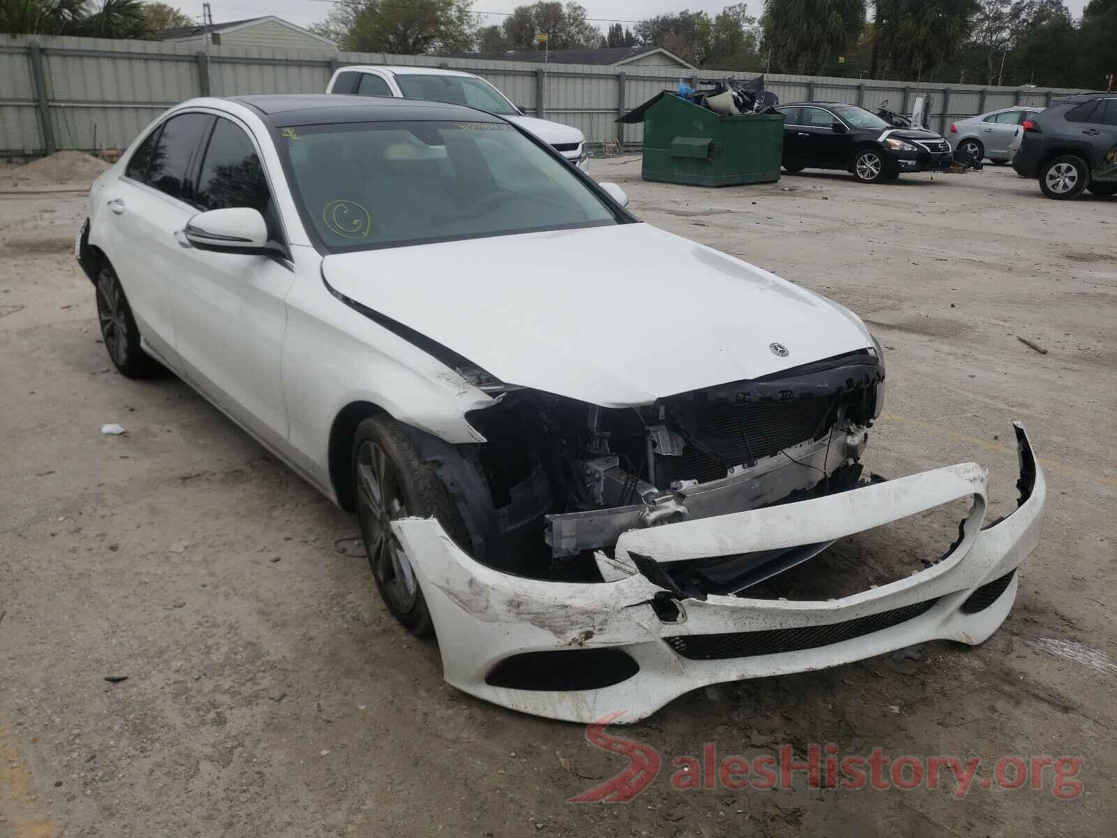 WDDWF4JB2JR390828 2018 MERCEDES-BENZ C CLASS