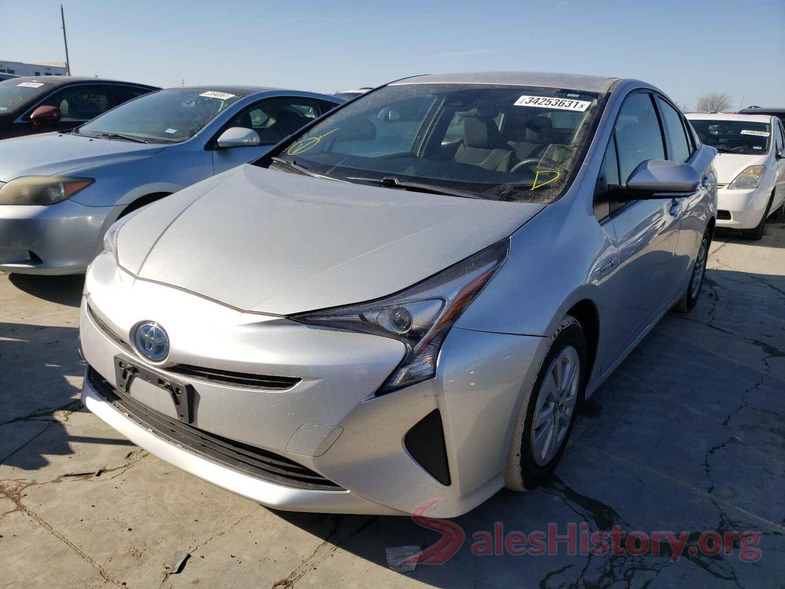 JTDKBRFUXH3035883 2017 TOYOTA PRIUS