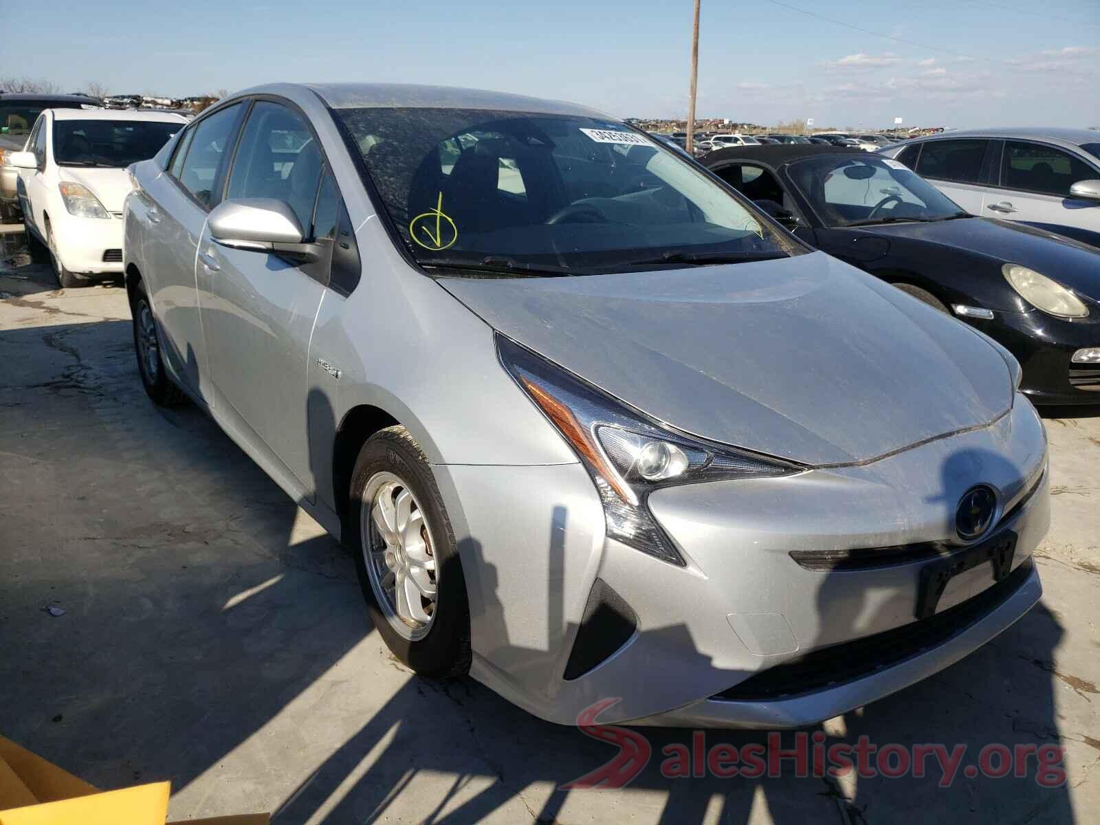 JTDKBRFUXH3035883 2017 TOYOTA PRIUS