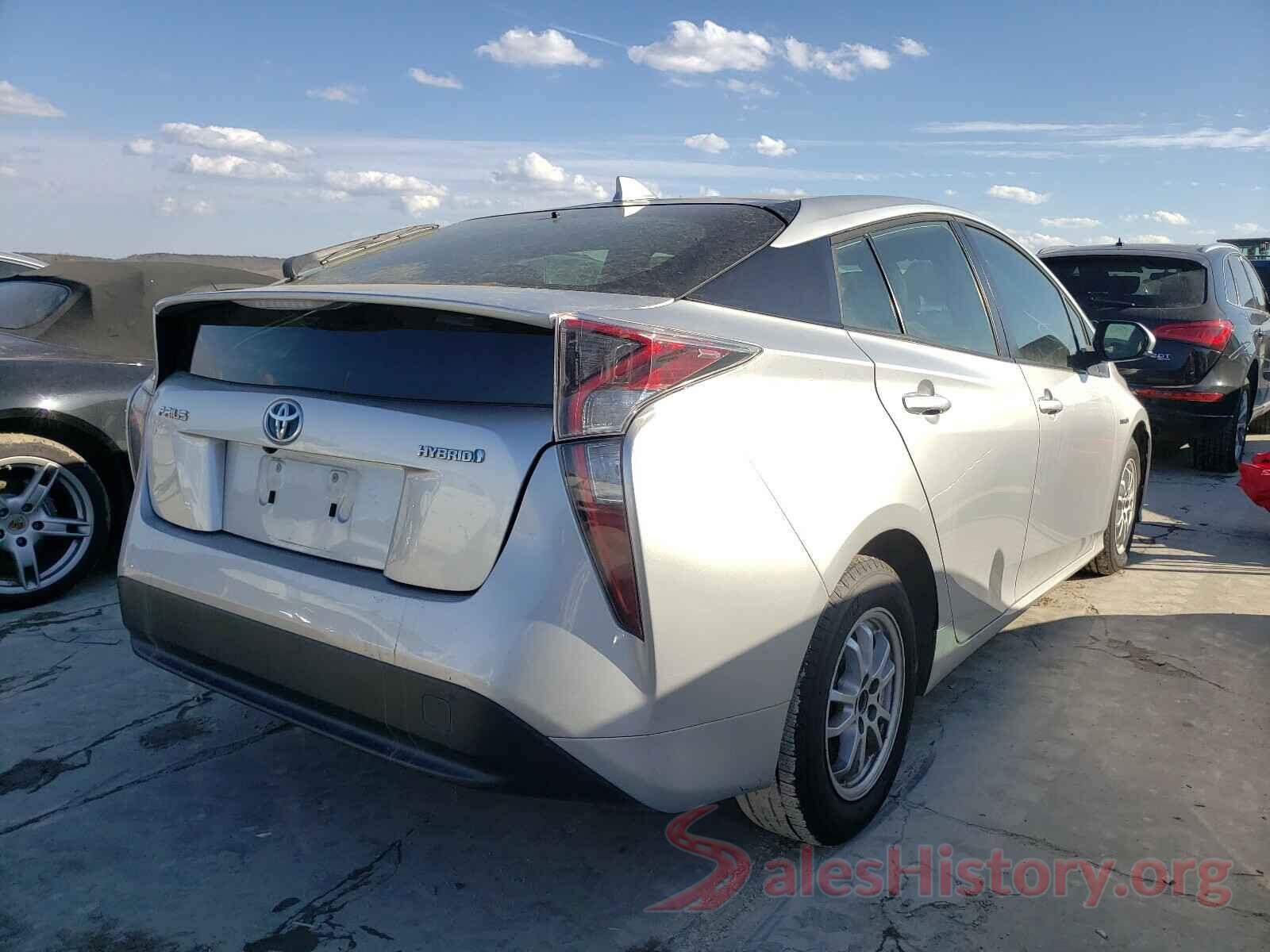 JTDKBRFUXH3035883 2017 TOYOTA PRIUS