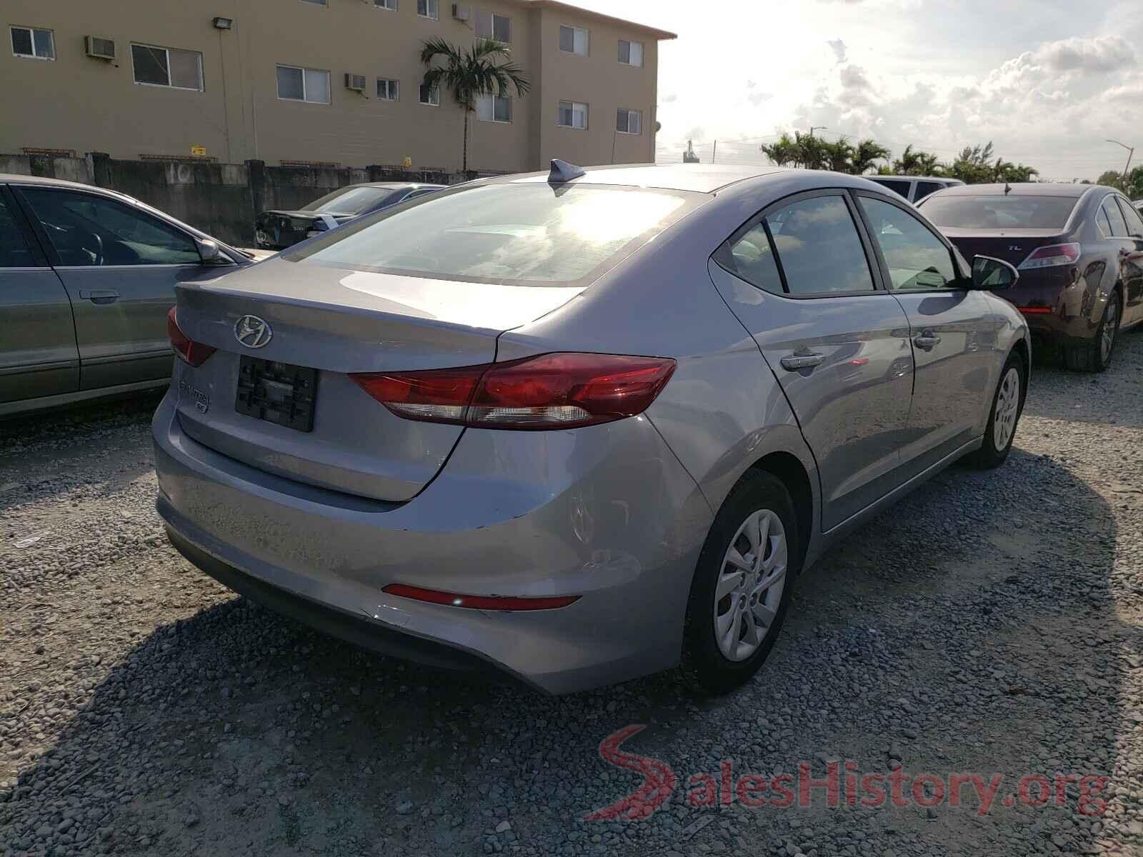 5NPD74LF1HH165574 2017 HYUNDAI ELANTRA